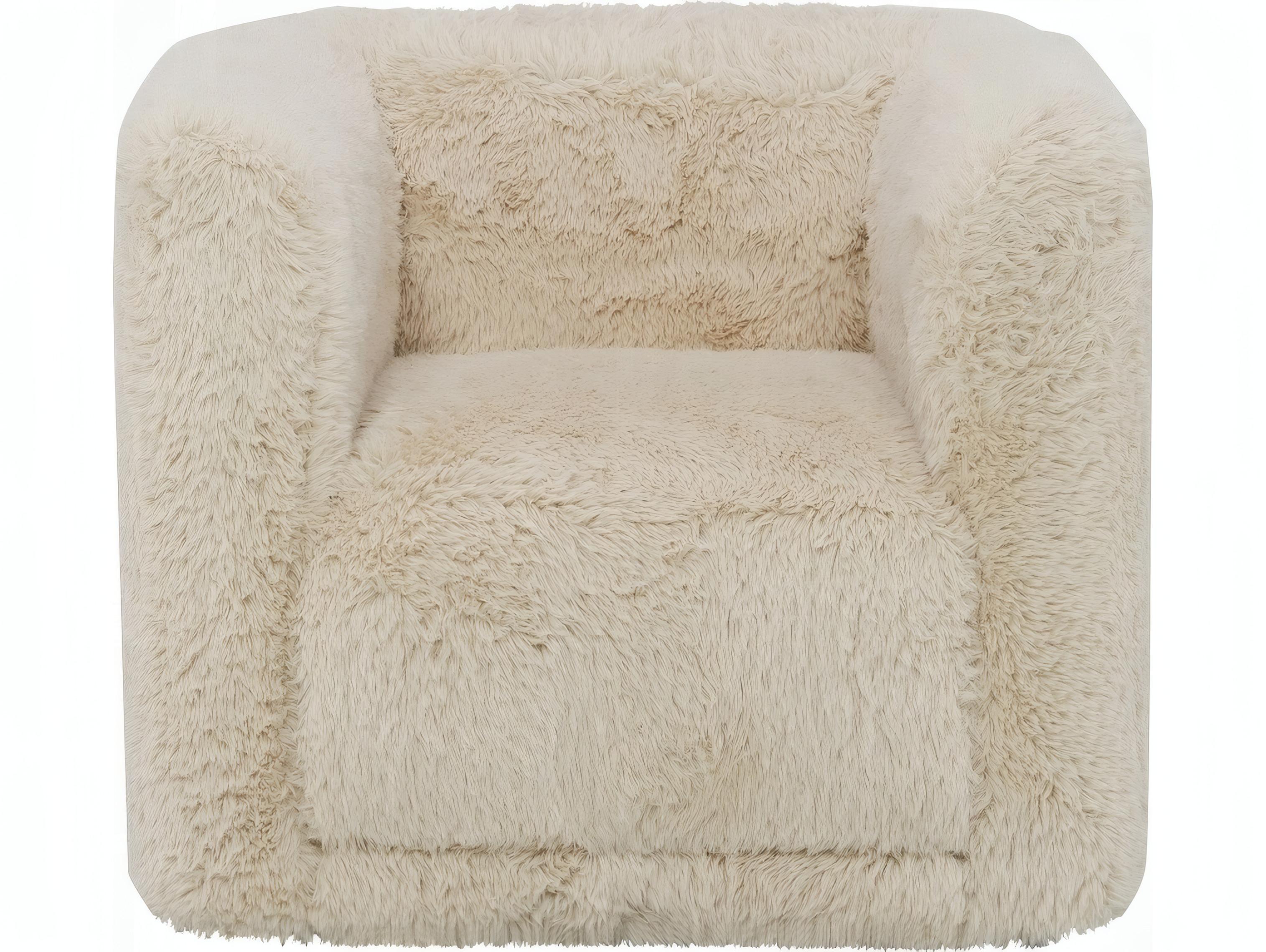 Acme Furniture Upendo Swivel Beige Accent Chair