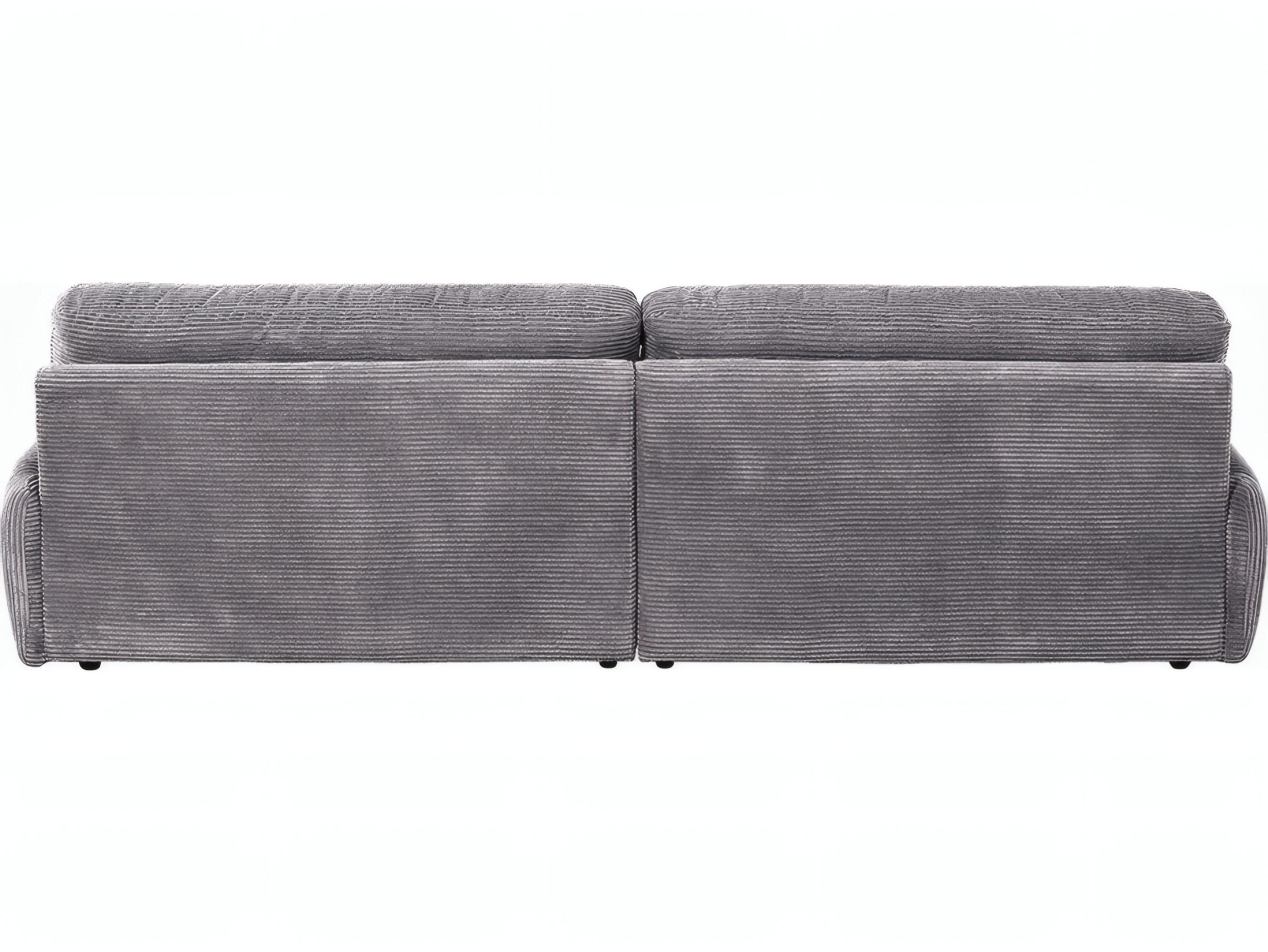 Acme Furniture Cadenza Gray Corduroy Upholstered Sofa
