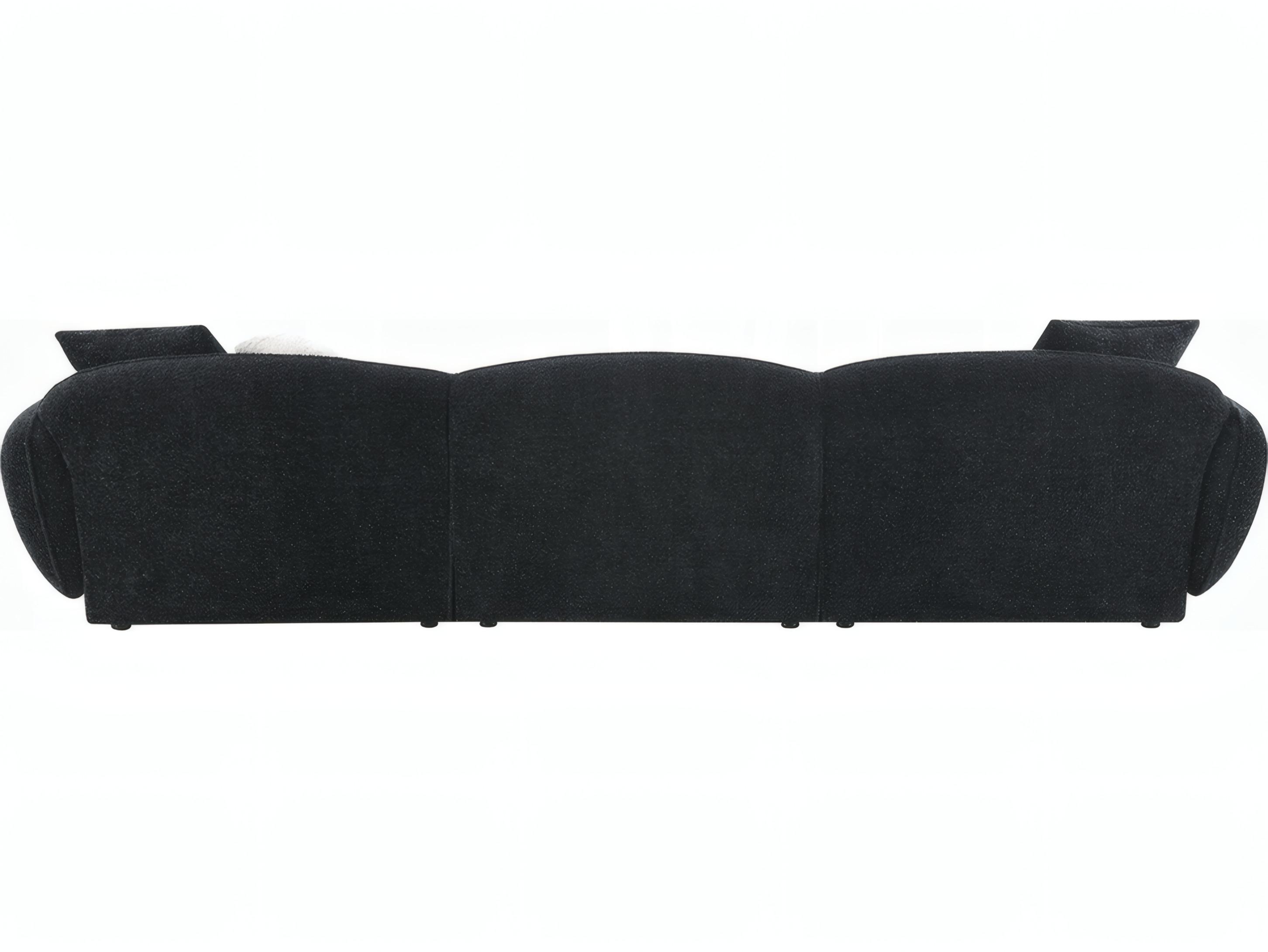 Acme Furniture Lucifer Upholstered Sectional Sofa
