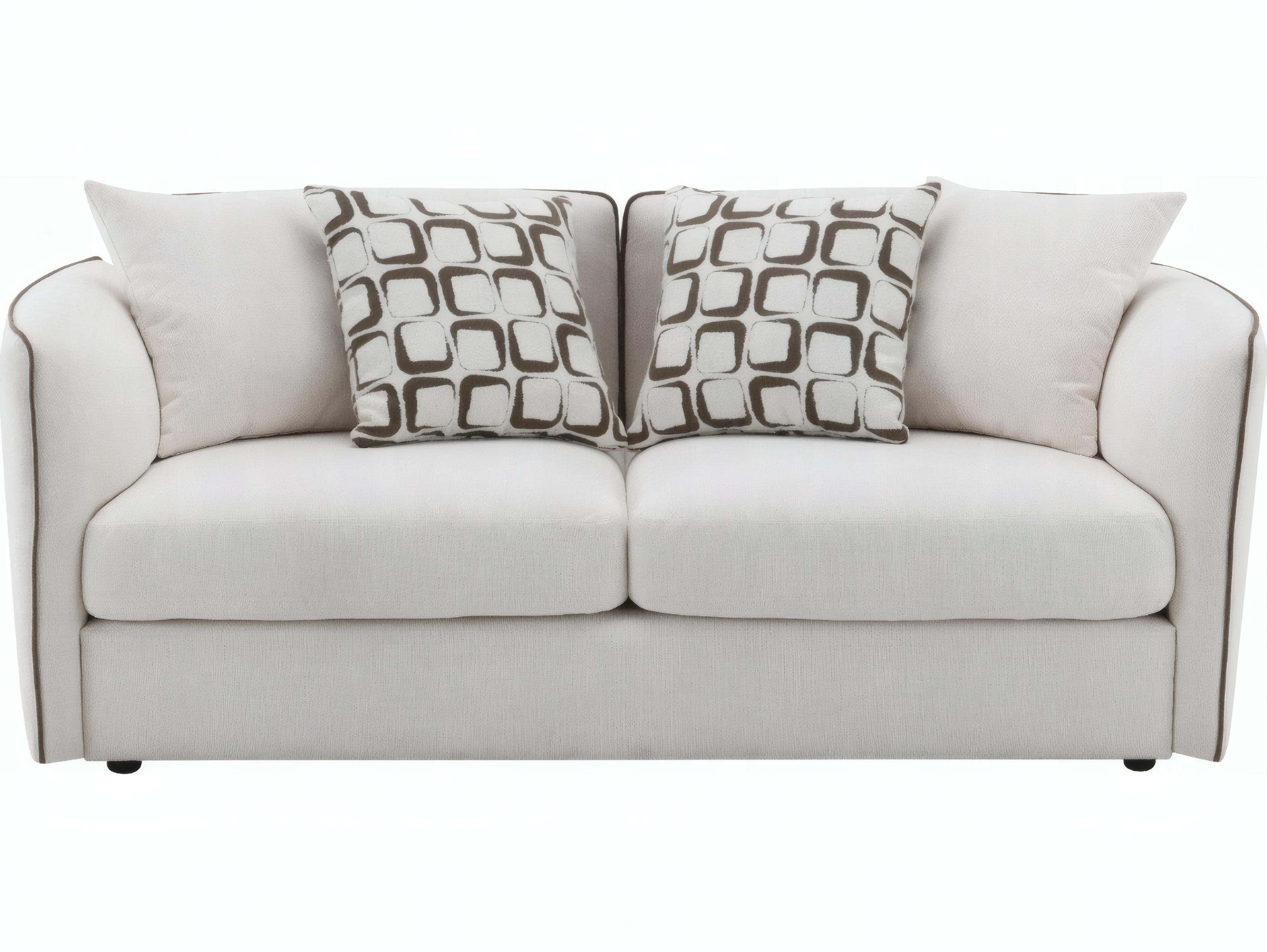 Acme Furniture Yolanda Beige Chenille Upholstered Loveseat
