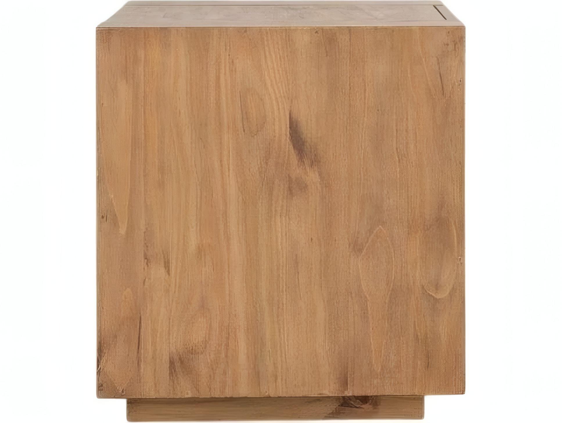Acme Furniture Harlan Rectangular Wood Oak End Table