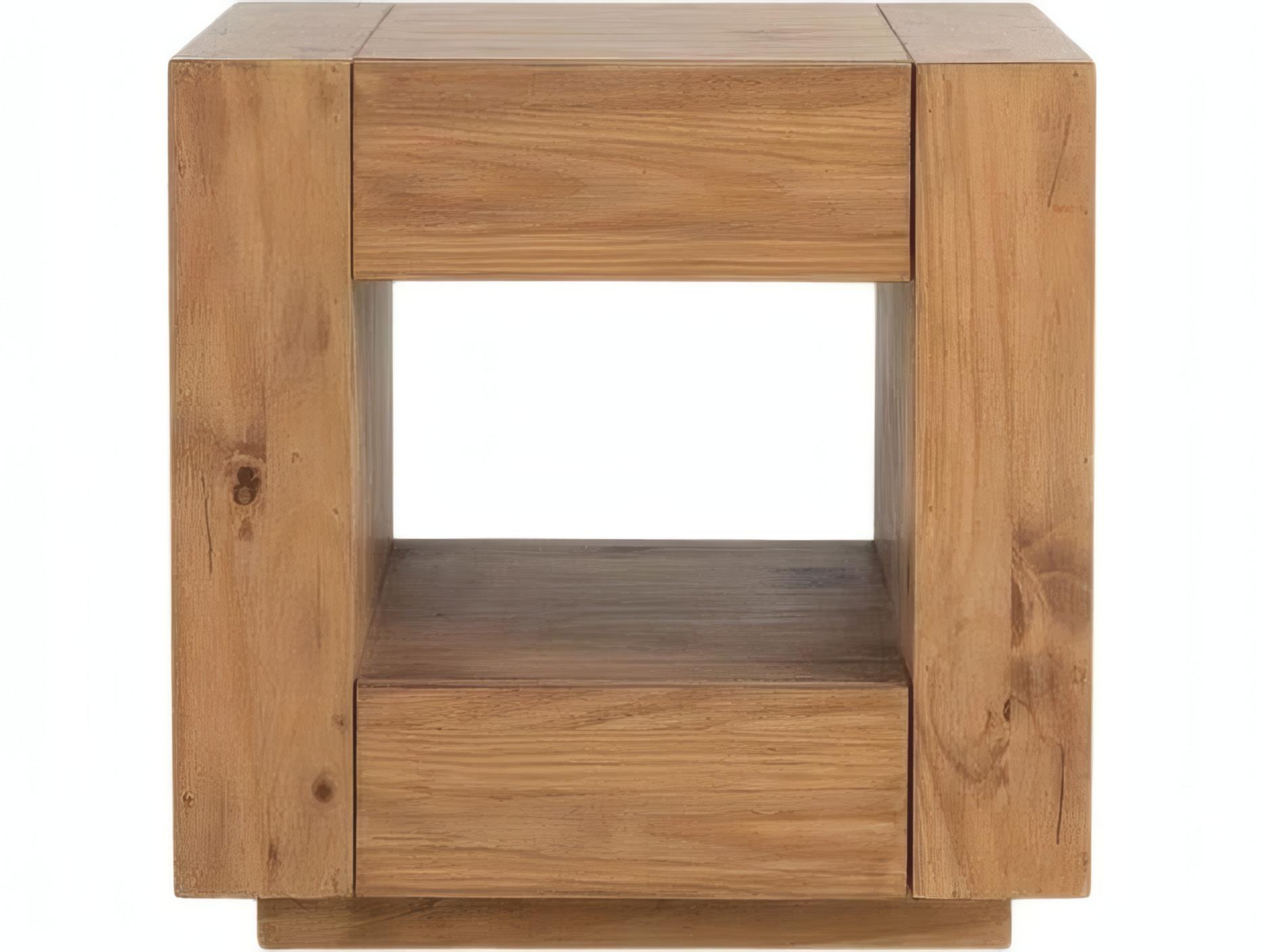 Acme Furniture Harlan Rectangular Wood Oak End Table