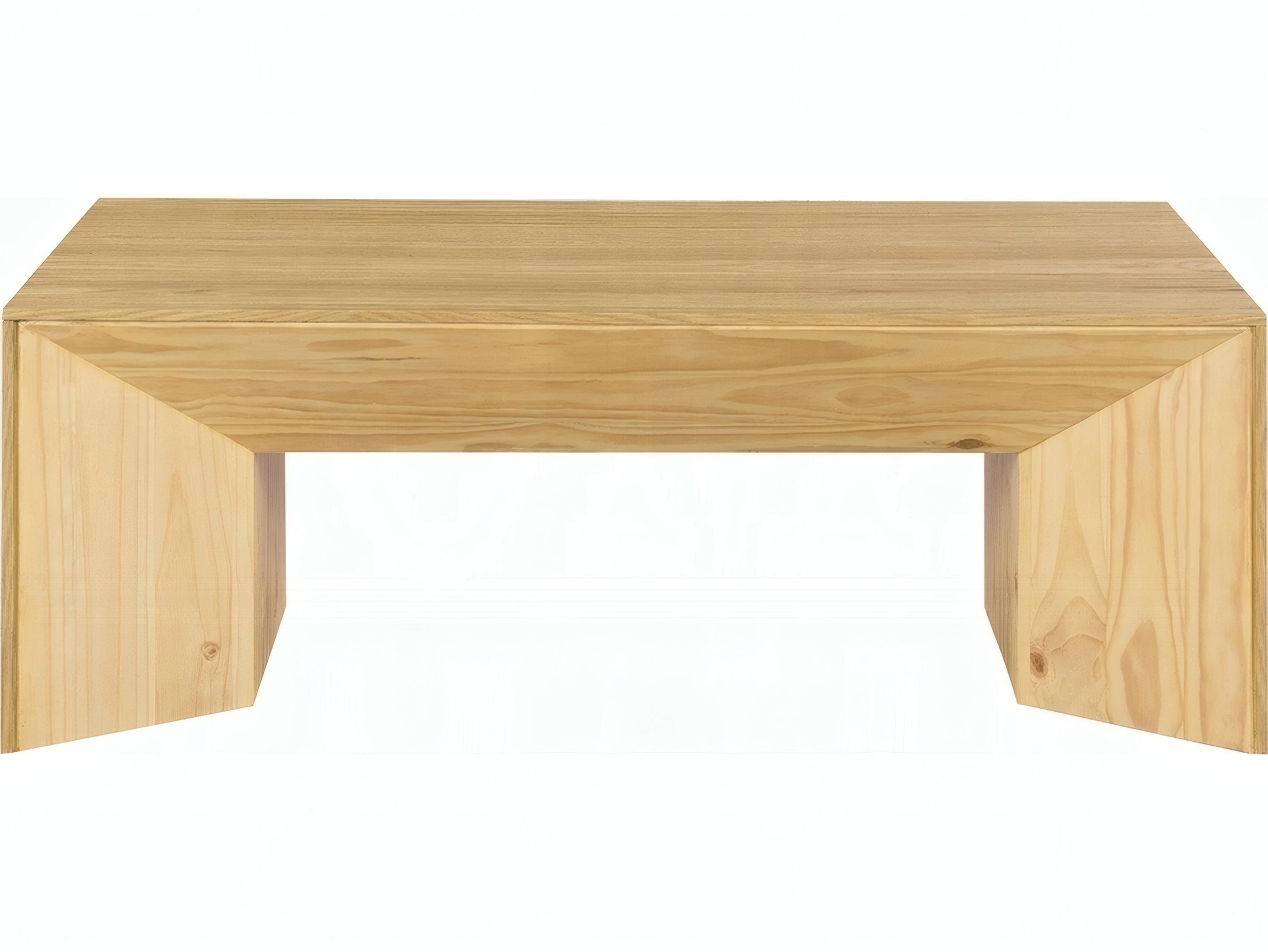 Acme Furniture Harold Rectangular Wood Natural Oak Coffee Table