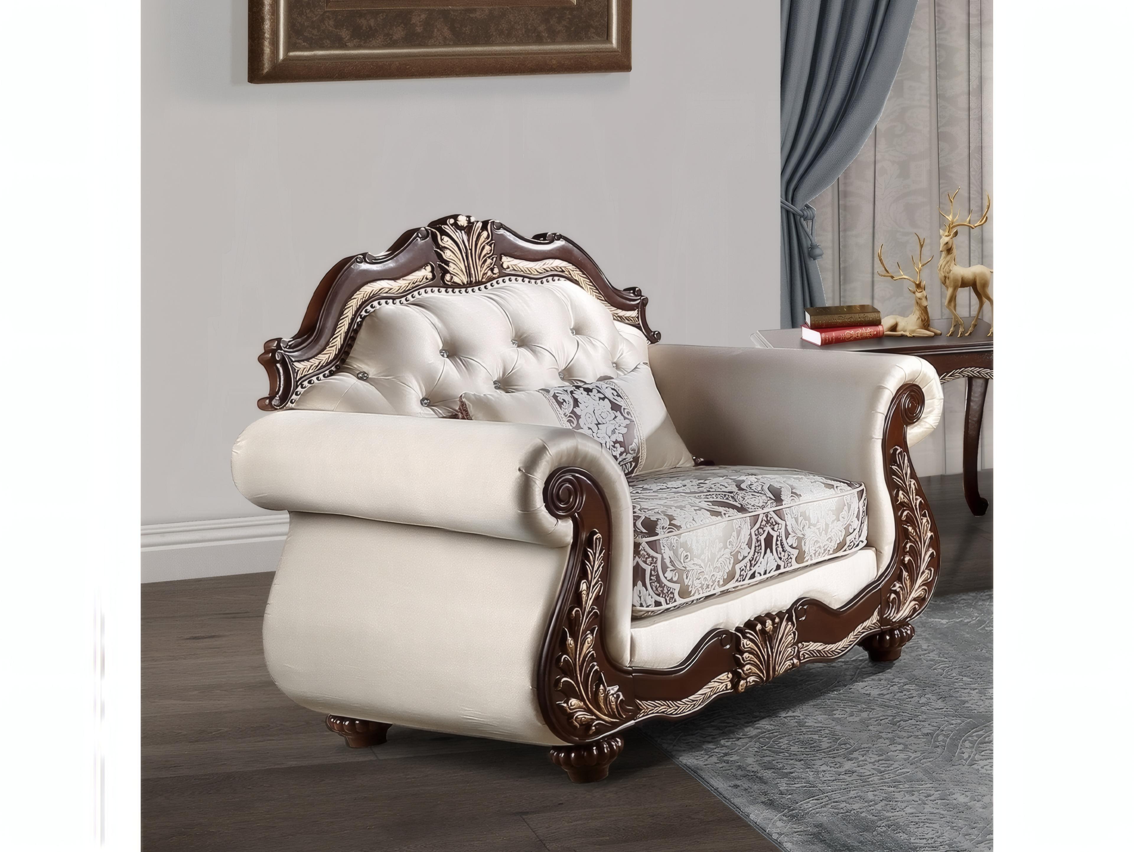 Acme Furniture Pierce Beige Accent Chair