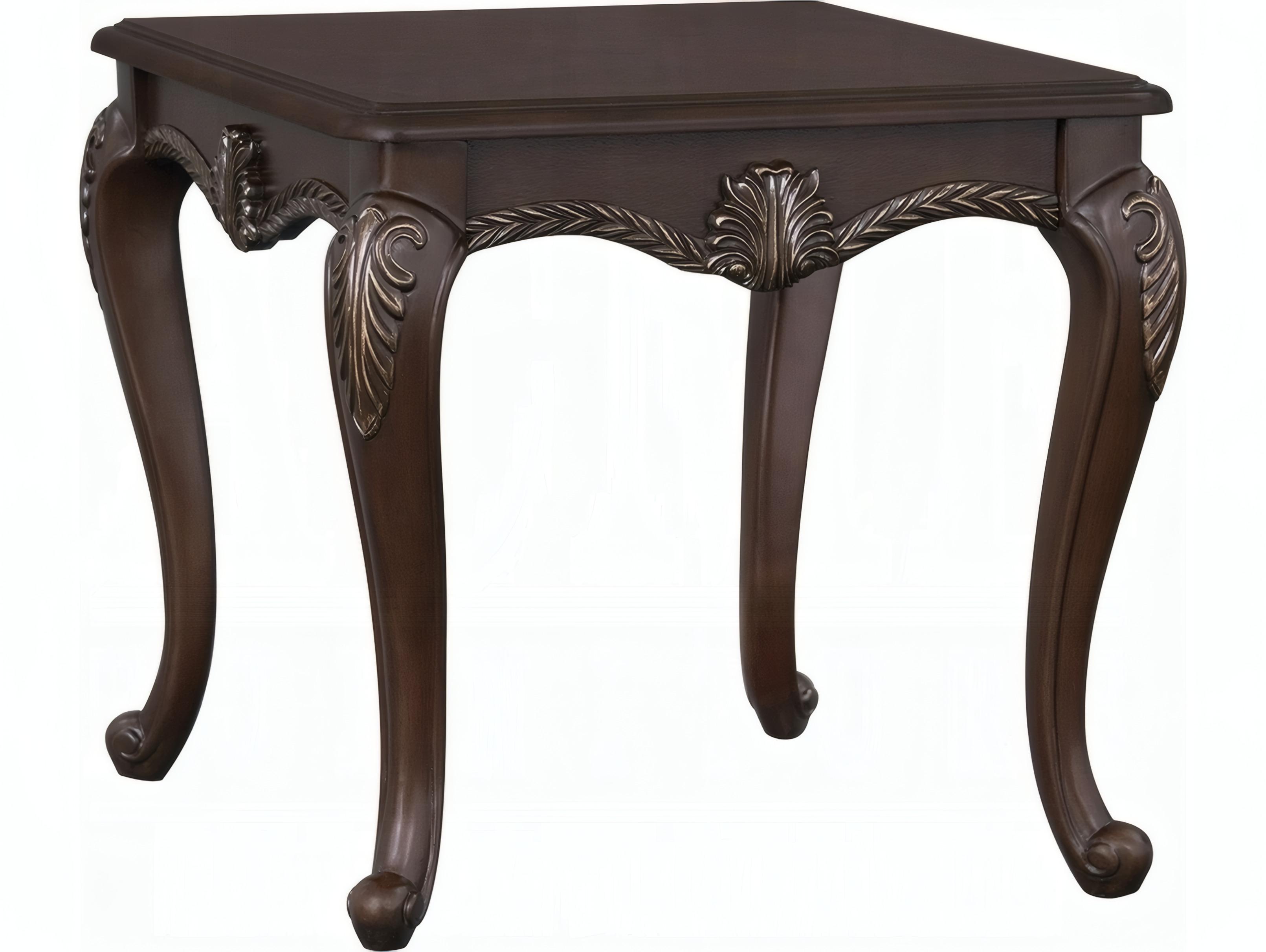 Acme Furniture Pierce Square Wood Cherry End Table
