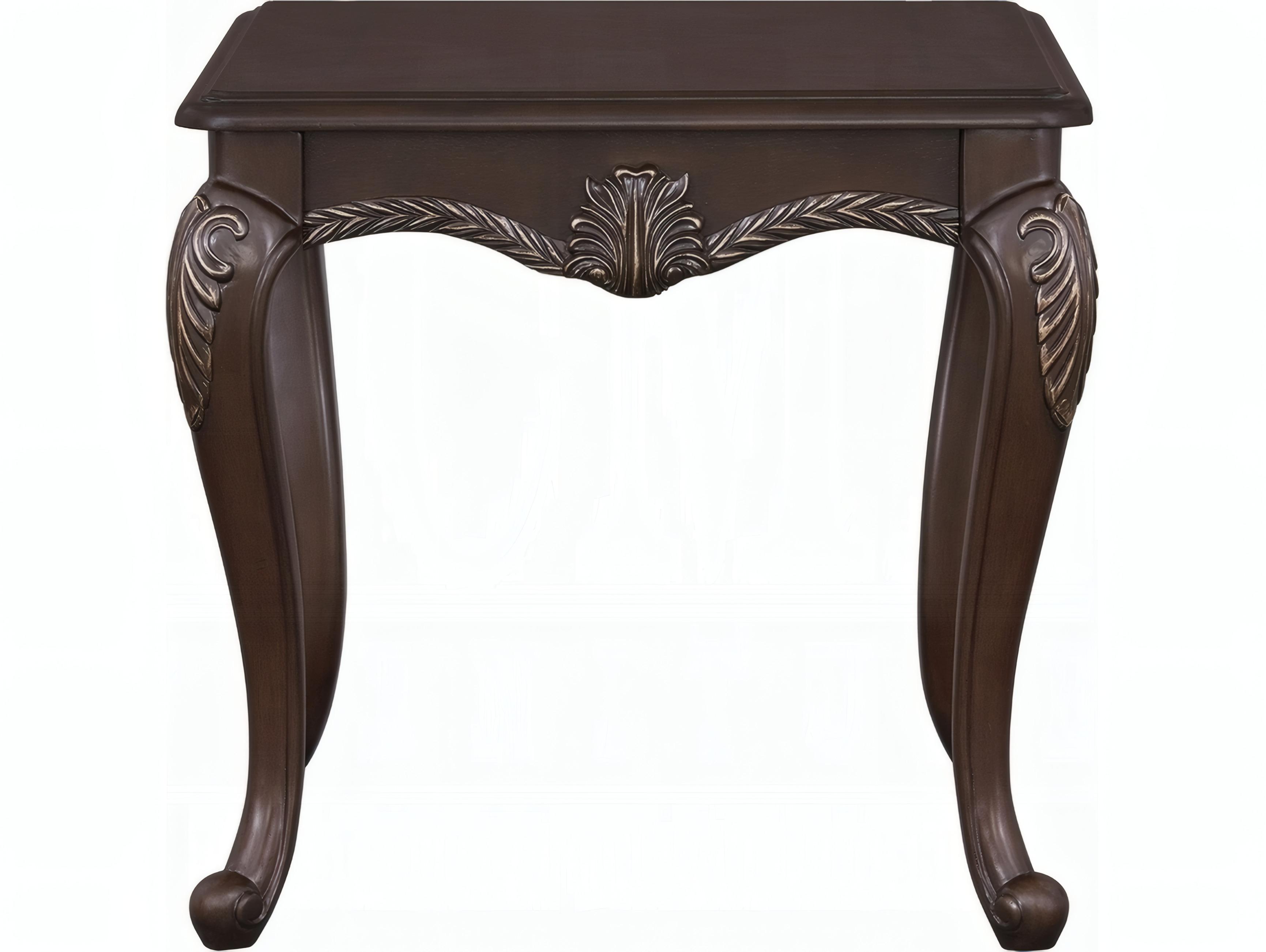 Acme Furniture Pierce Square Wood Cherry End Table