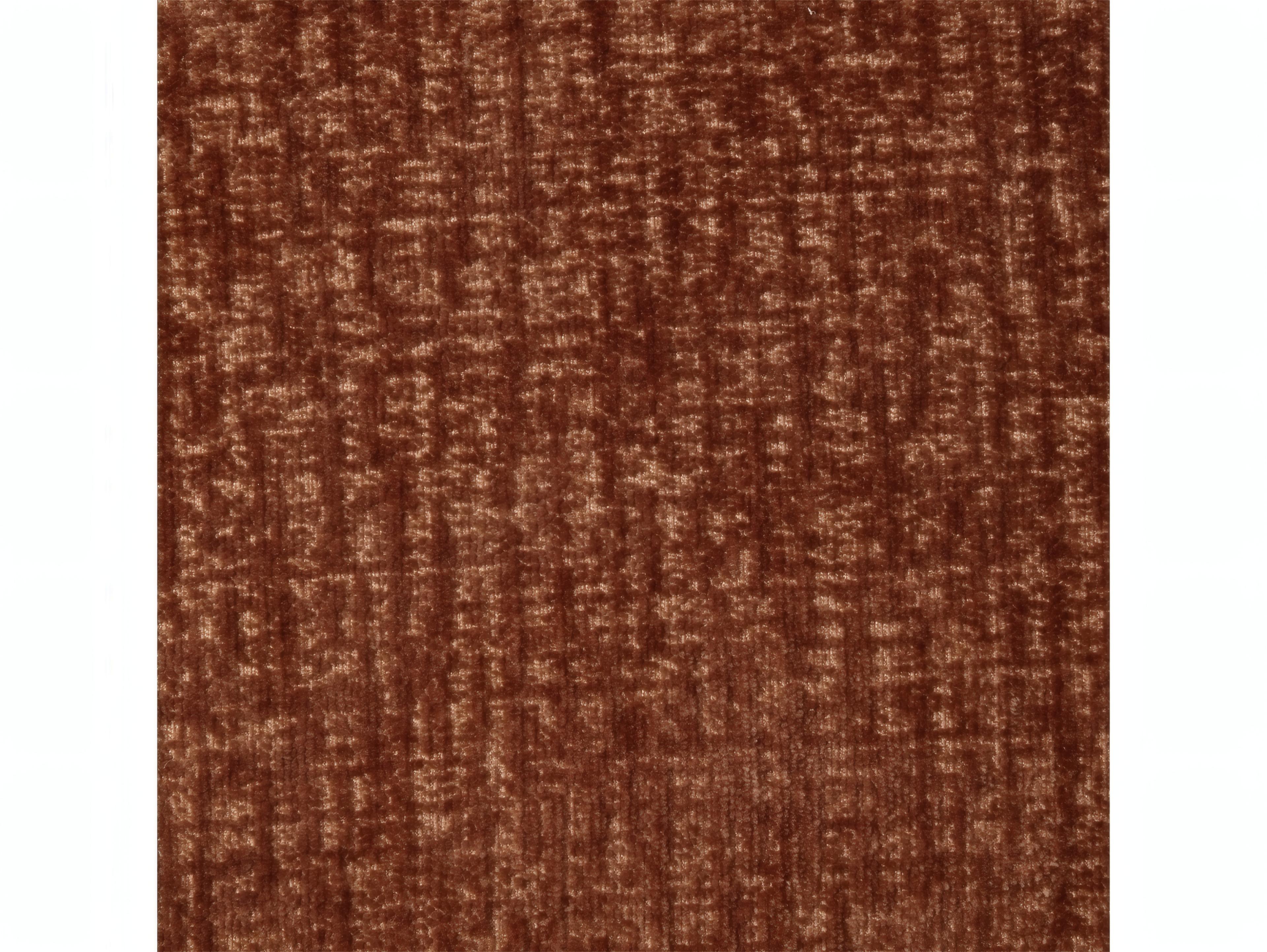 Acme Furniture Carrick Rust Brown Chenille Upholstered Ottoman