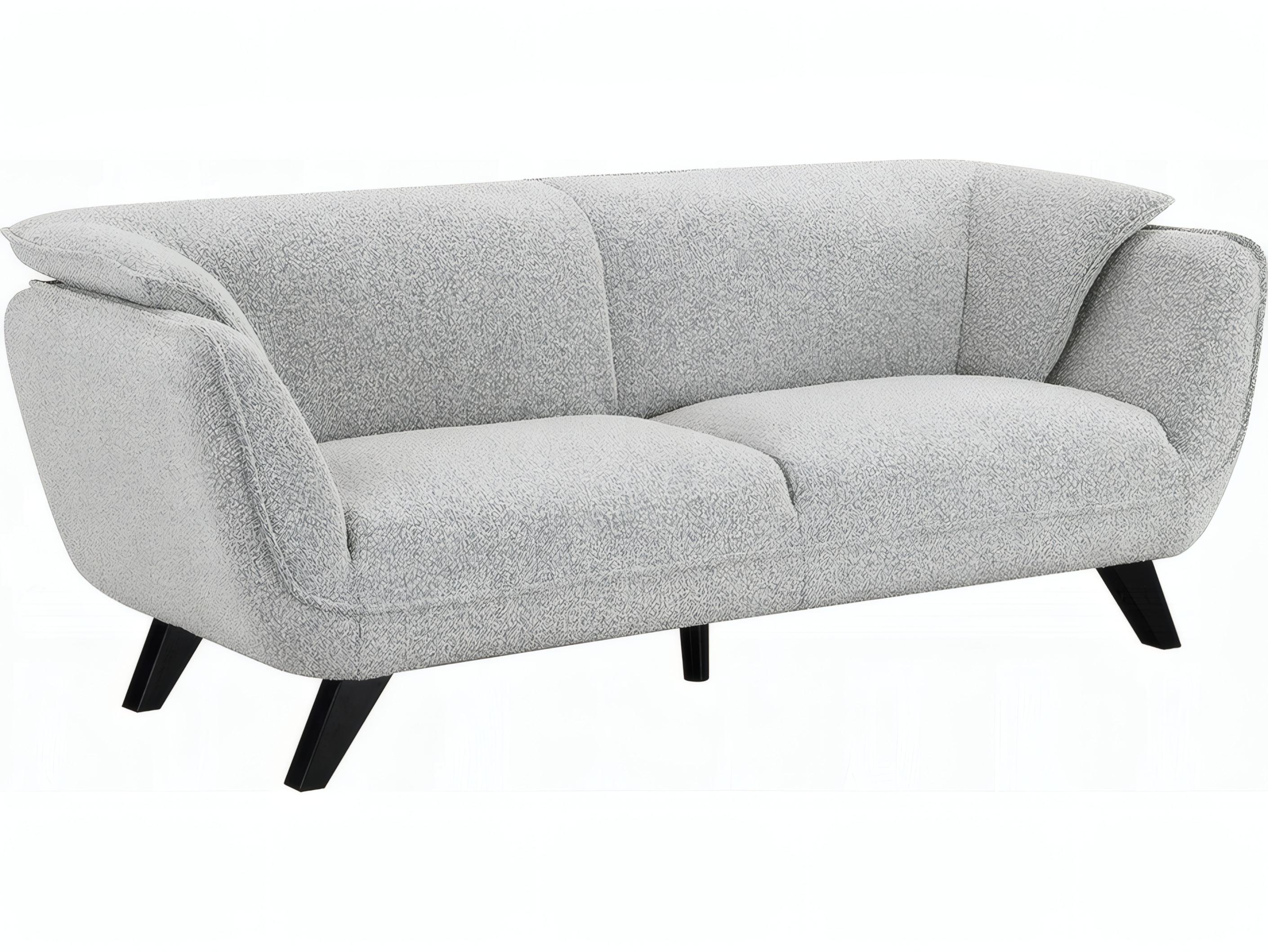 Acme Furniture Nayeli Light Gray Boucle Upholstered Sofa