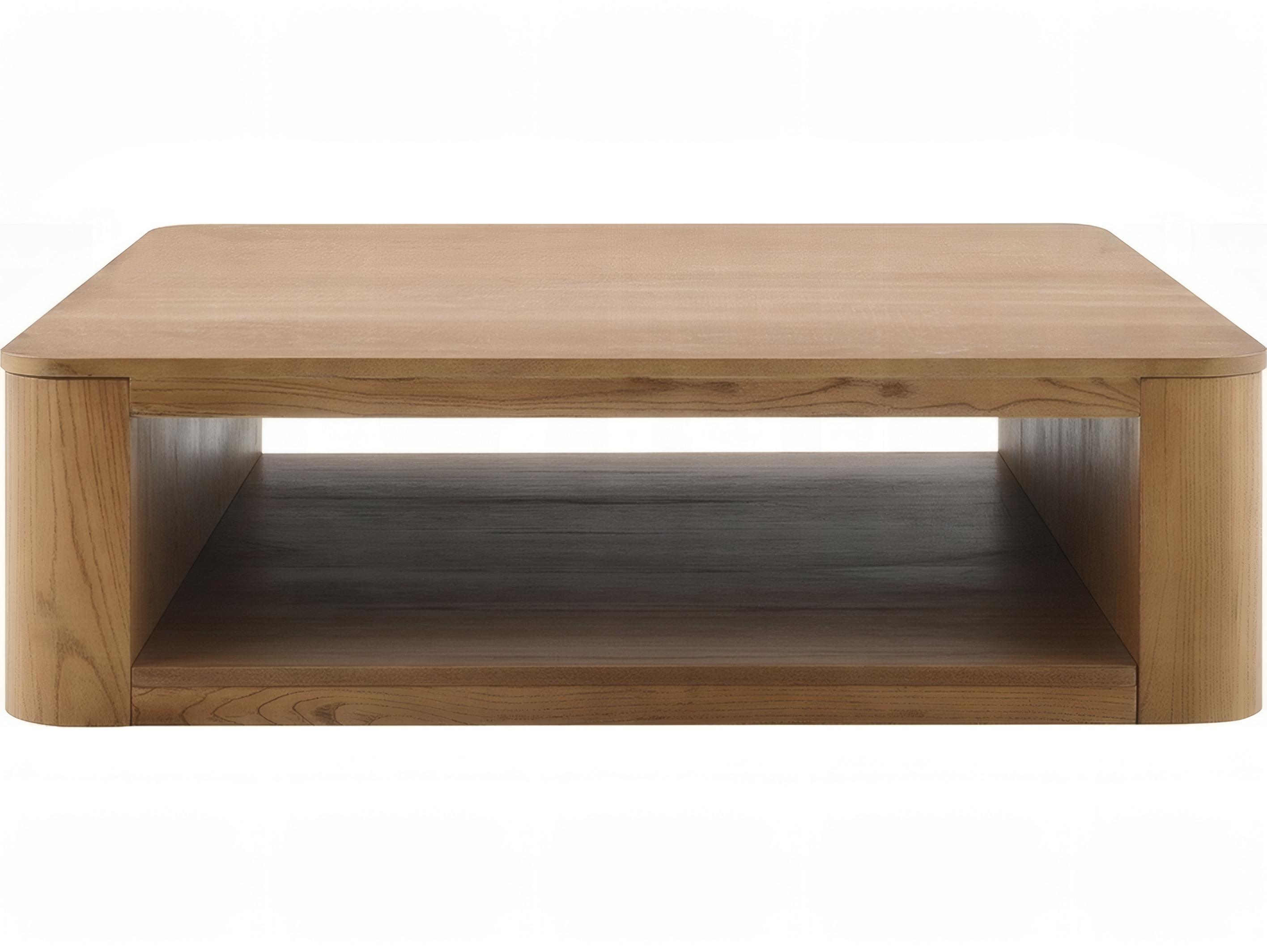 Acme Furniture Zoey Square Wood Oak Coffee Table
