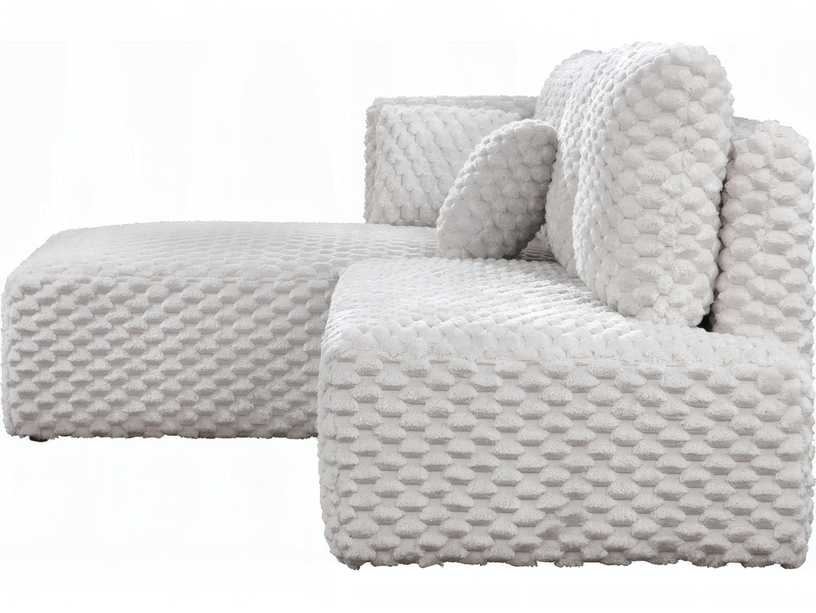 Acme Furniture Manya Upholstered Sectional Sofa