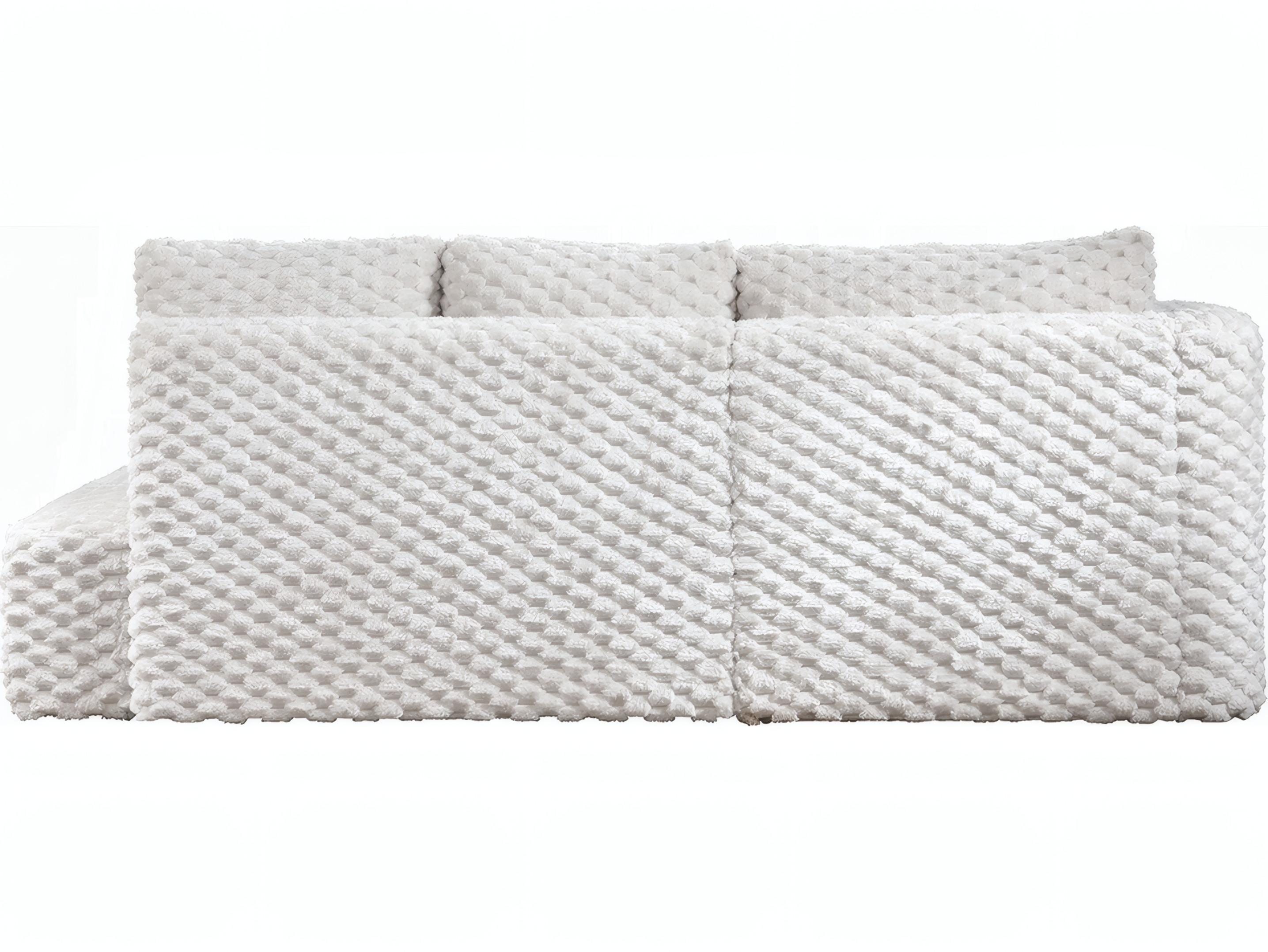 Acme Furniture Manya Upholstered Sectional Sofa