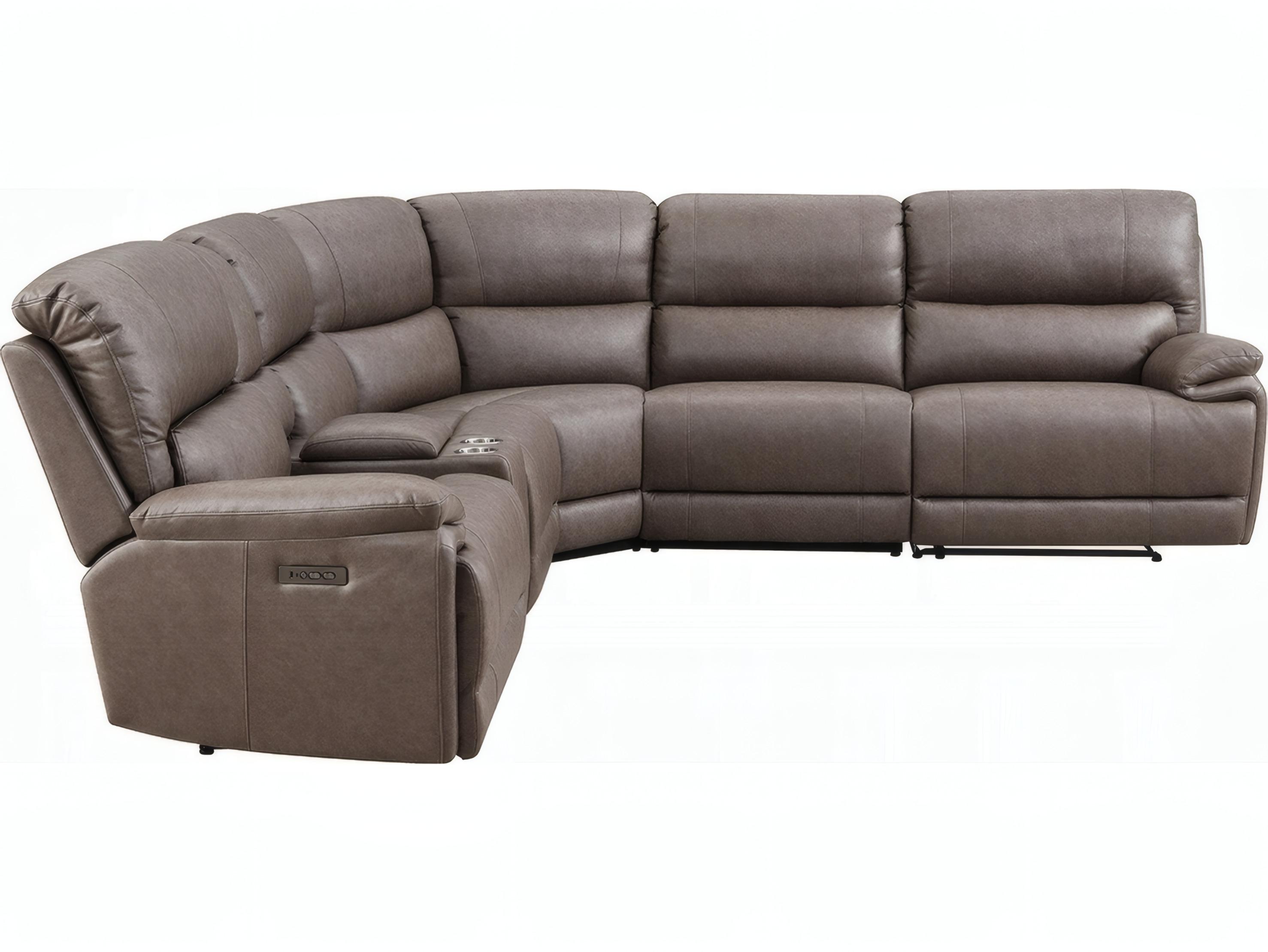 Acme Furniture Kantu Faux Leather Sectional Sofa