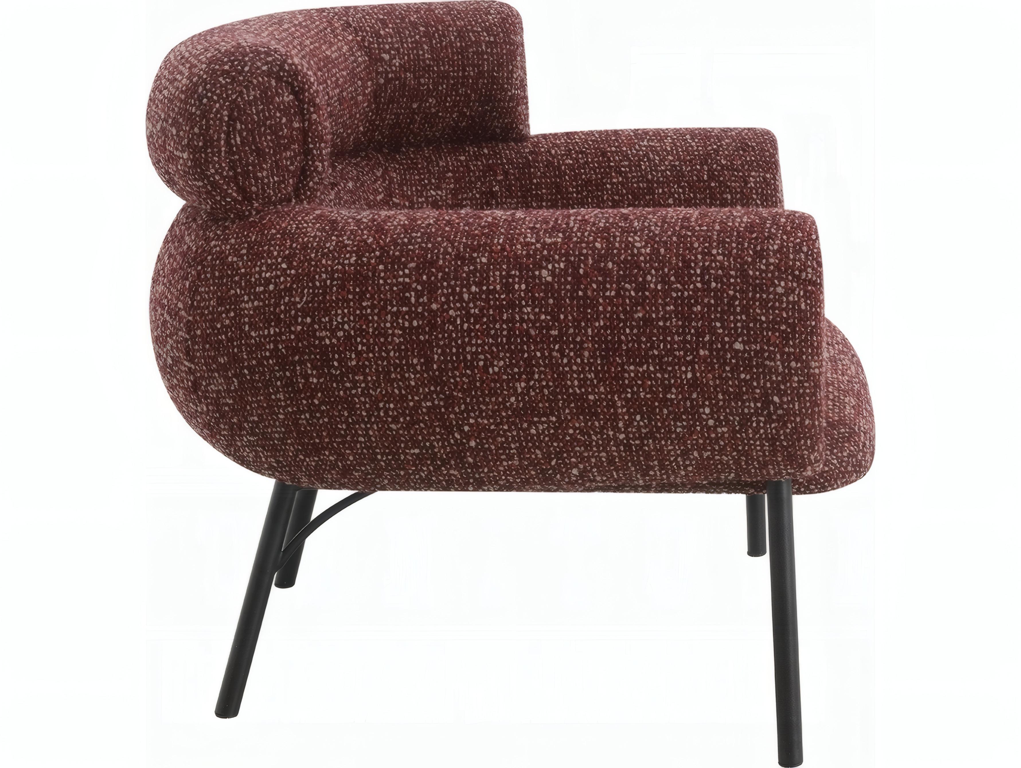 Acme Furniture Mardi Burgundy Accent Chair