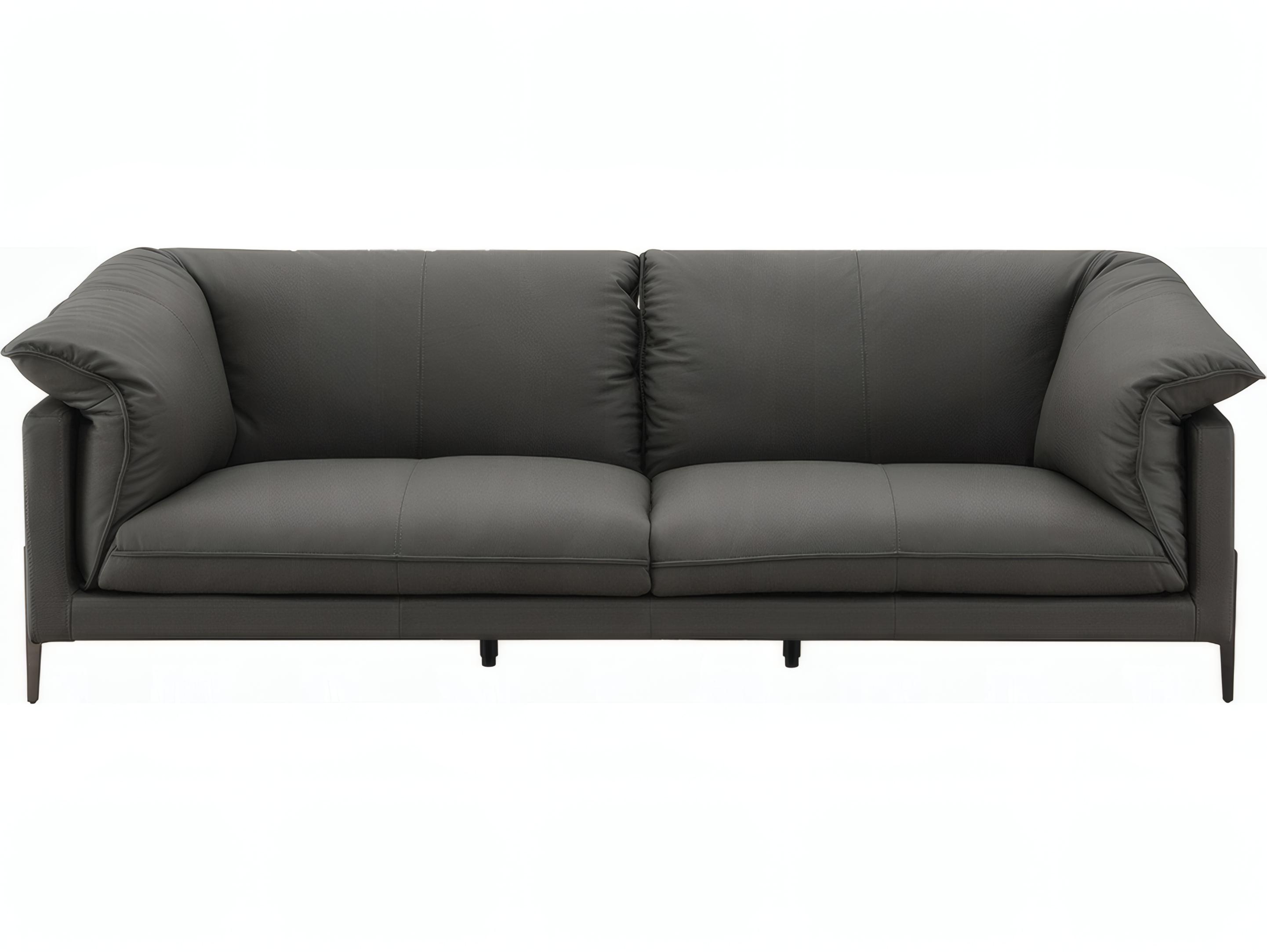 Acme Furniture Tadi Black Leather Sofa