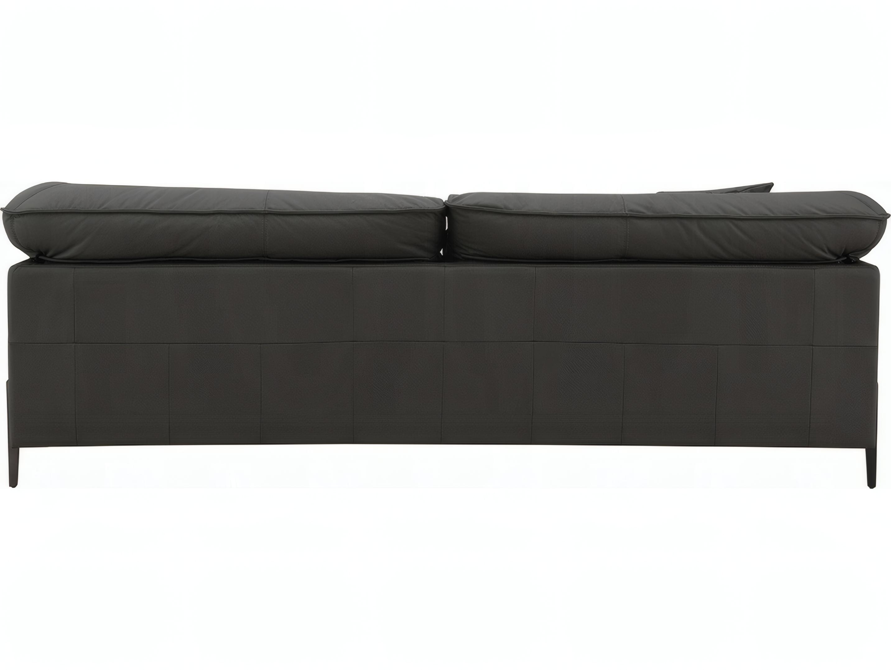 Acme Furniture Tadi Black Leather Loveseat