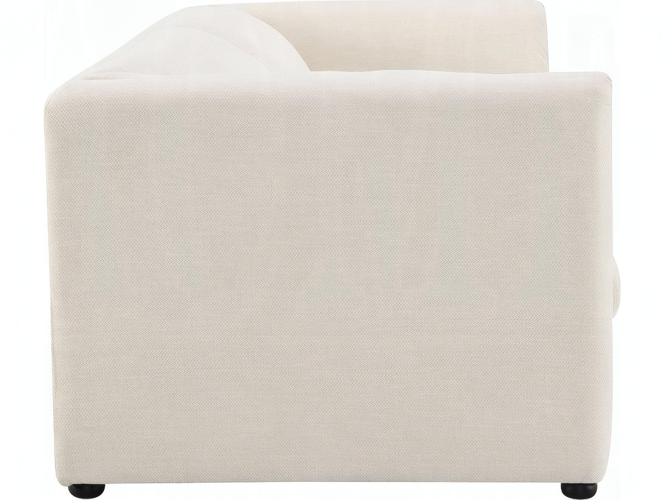 Acme Furniture Jaeda Beige Linen Upholstered Loveseat