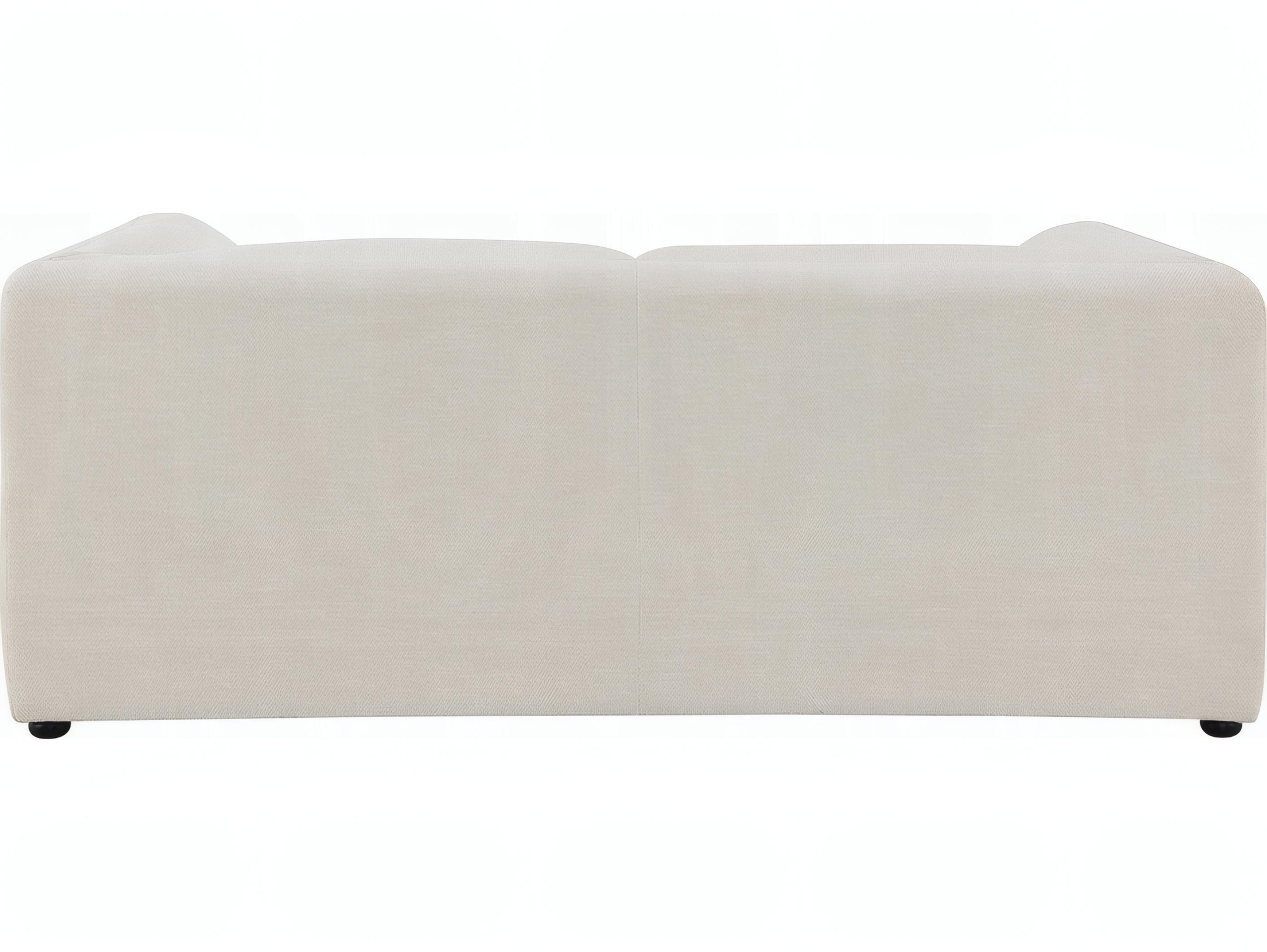 Acme Furniture Jaeda Beige Linen Upholstered Loveseat