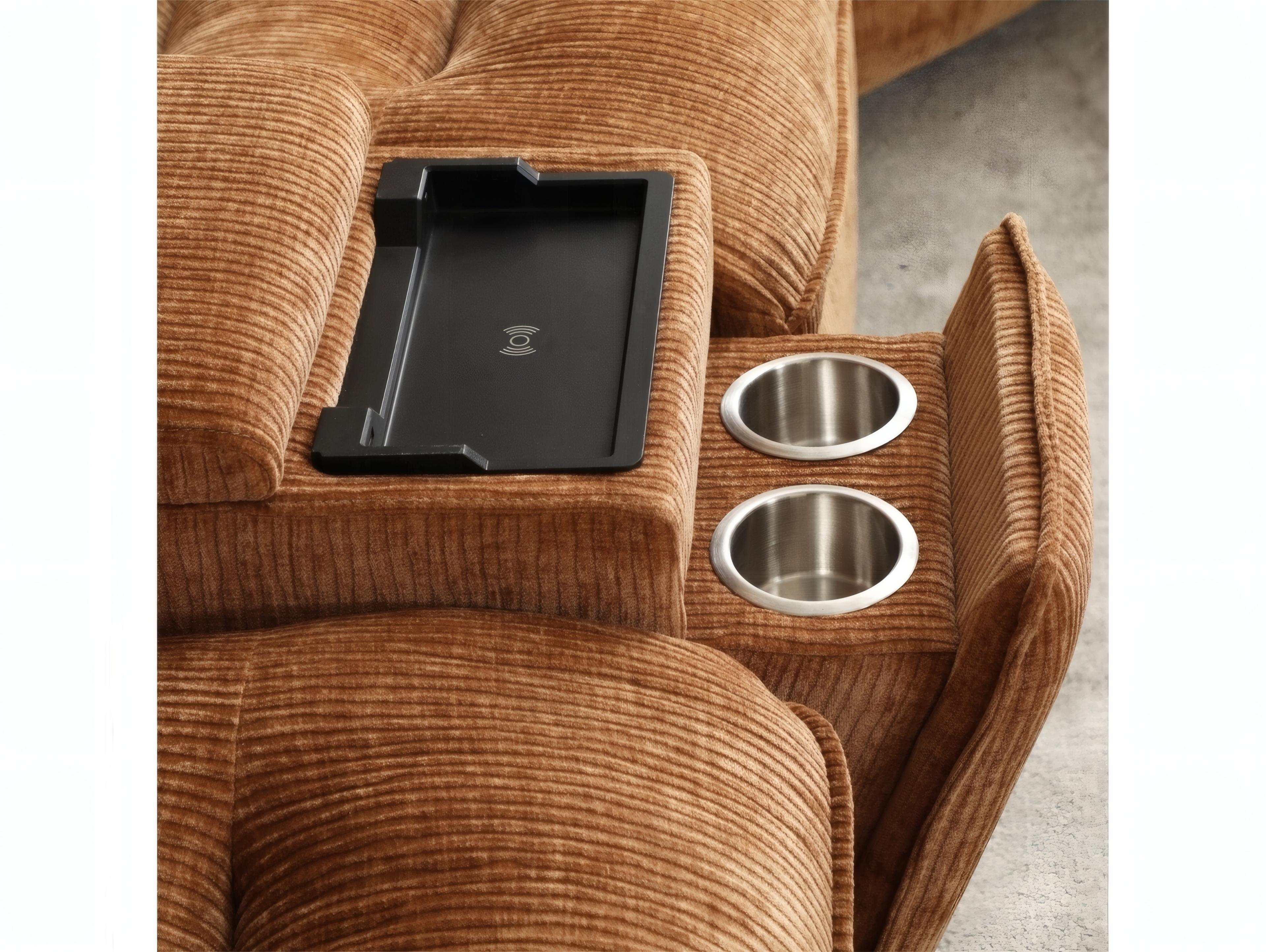 Acme Furniture Emmy Upholstered Sectional Sofa