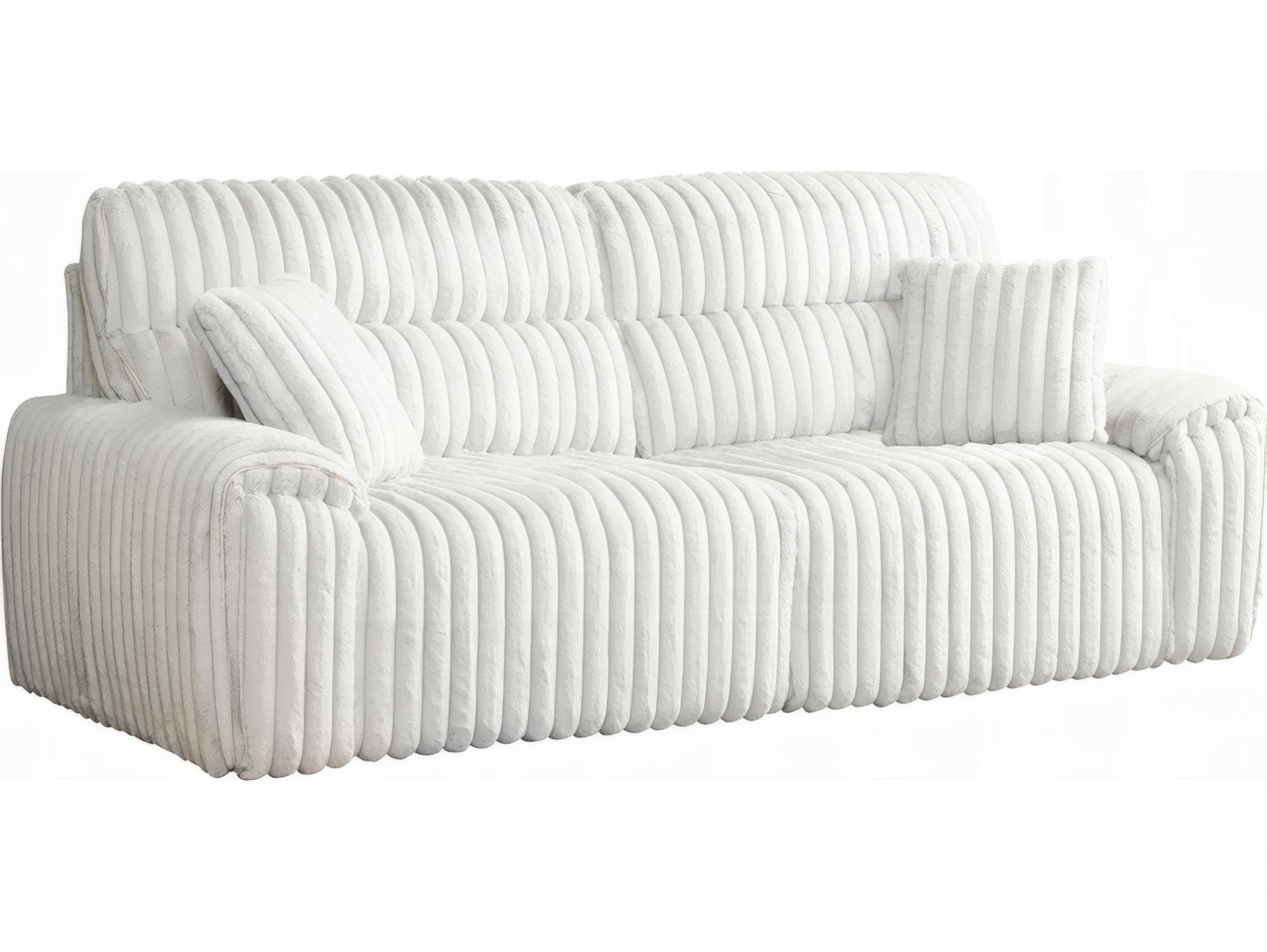 Acme Furniture Jaya Mondo Grey Corduroy Upholstered Sofa Bed