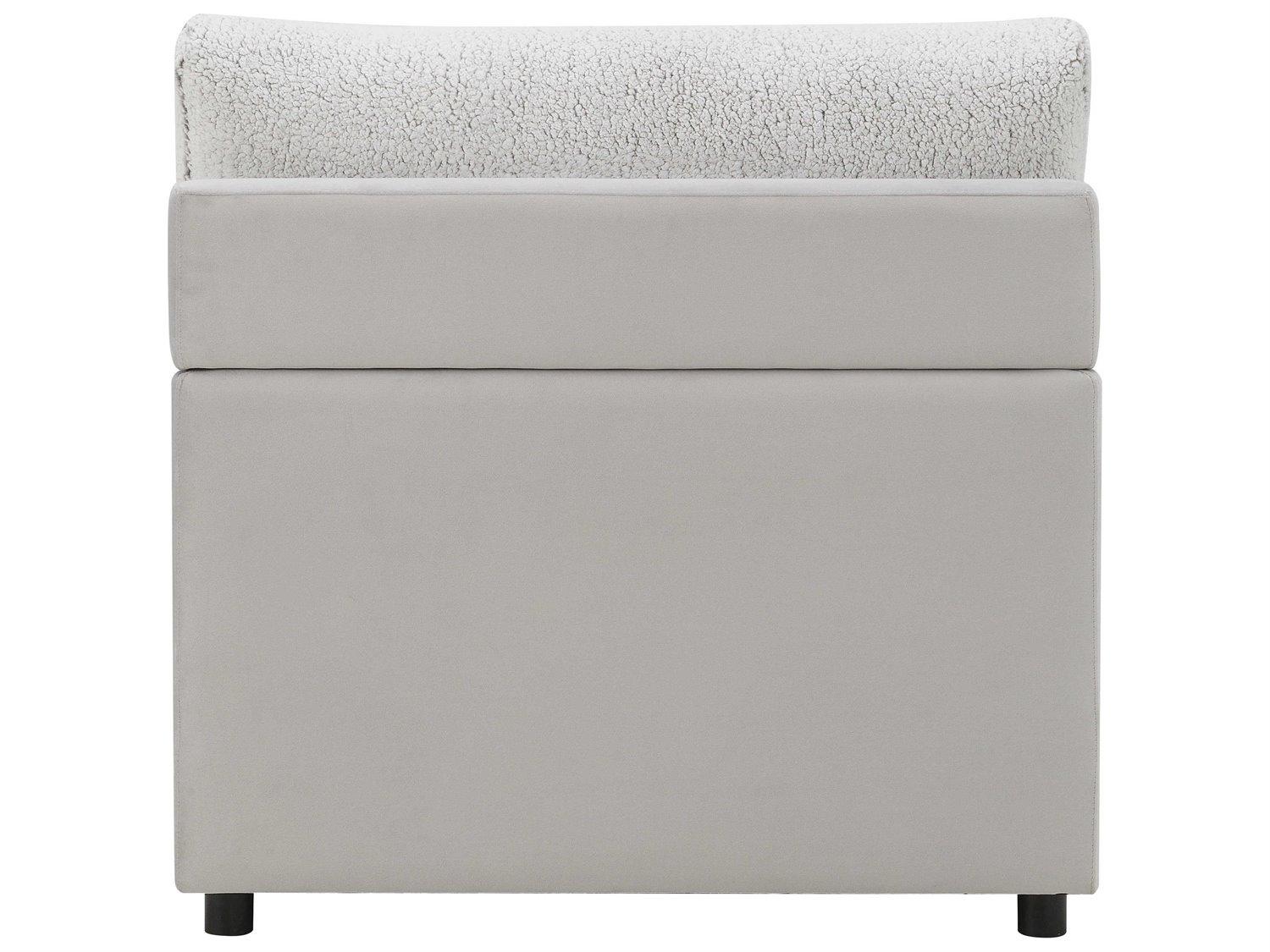 Acme Furniture Tarrance Gray Velvet Modular Chair