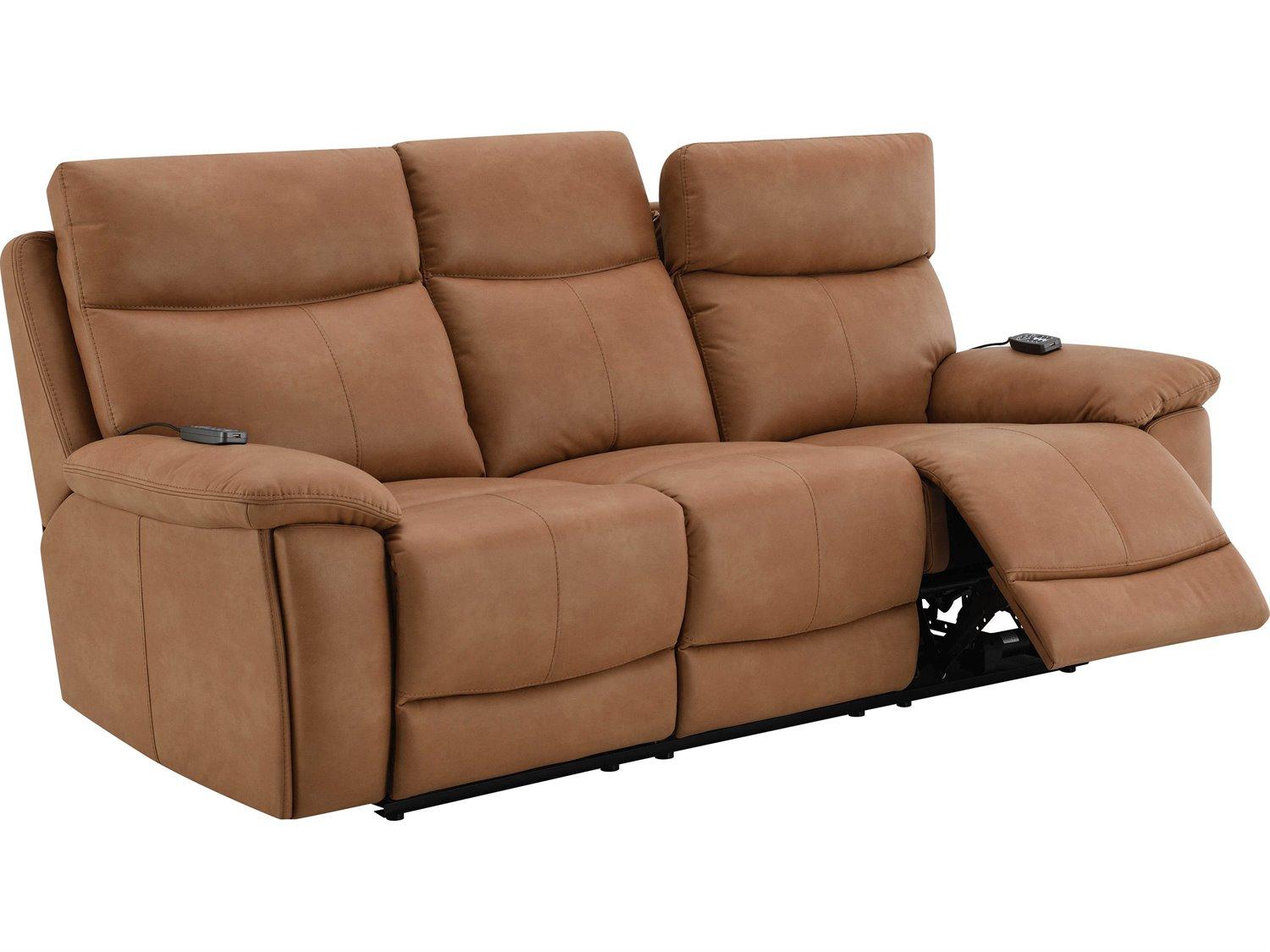 Acme Furniture Chavis Brown Leather Aire Sofa
