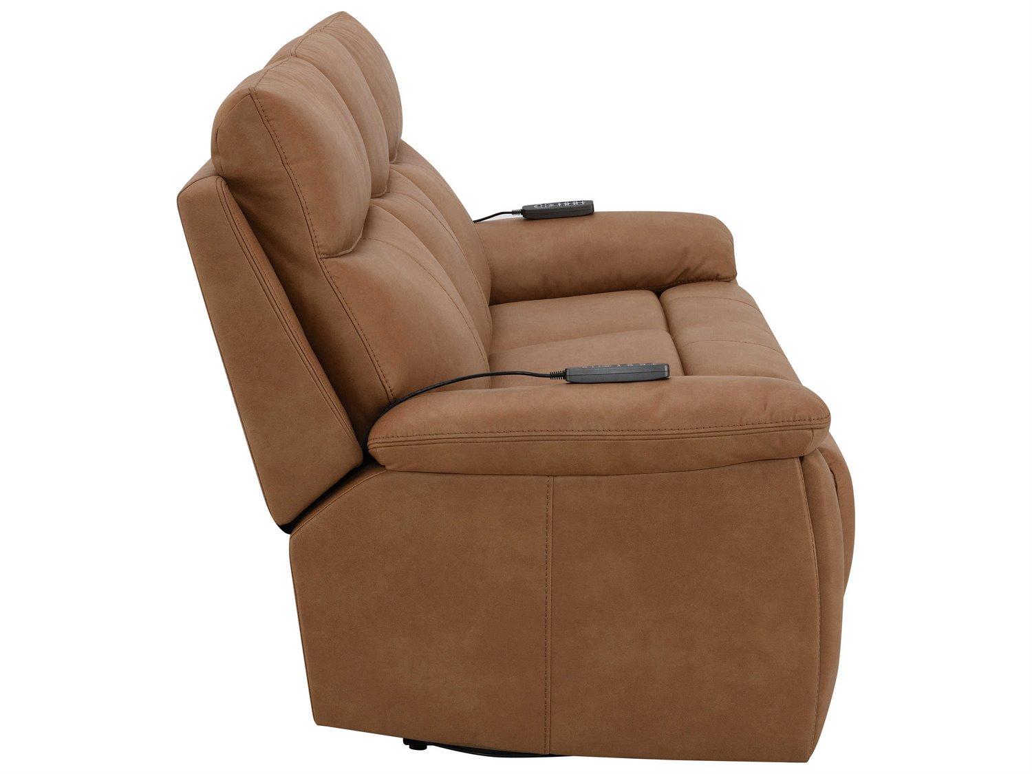 Acme Furniture Chavis Brown Leather Aire Sofa