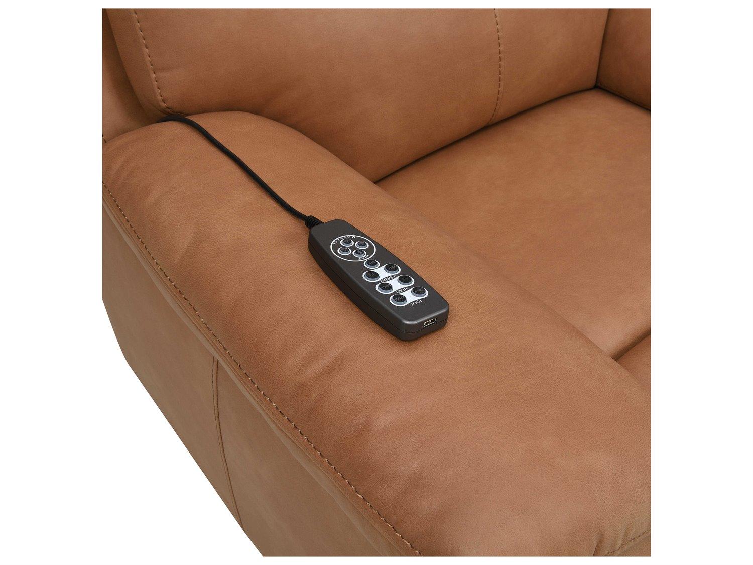 Acme Furniture Chavis Brown Leather Aire Sofa