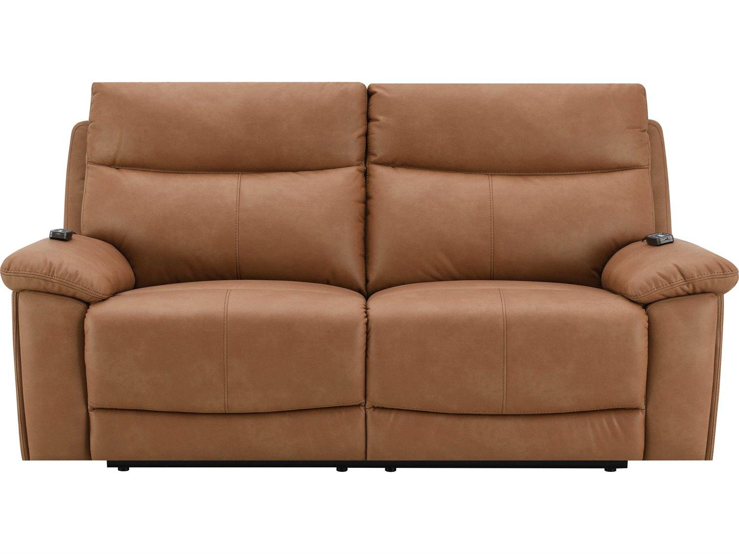 Acme Furniture Chavis Brown Leather Aire Sofa