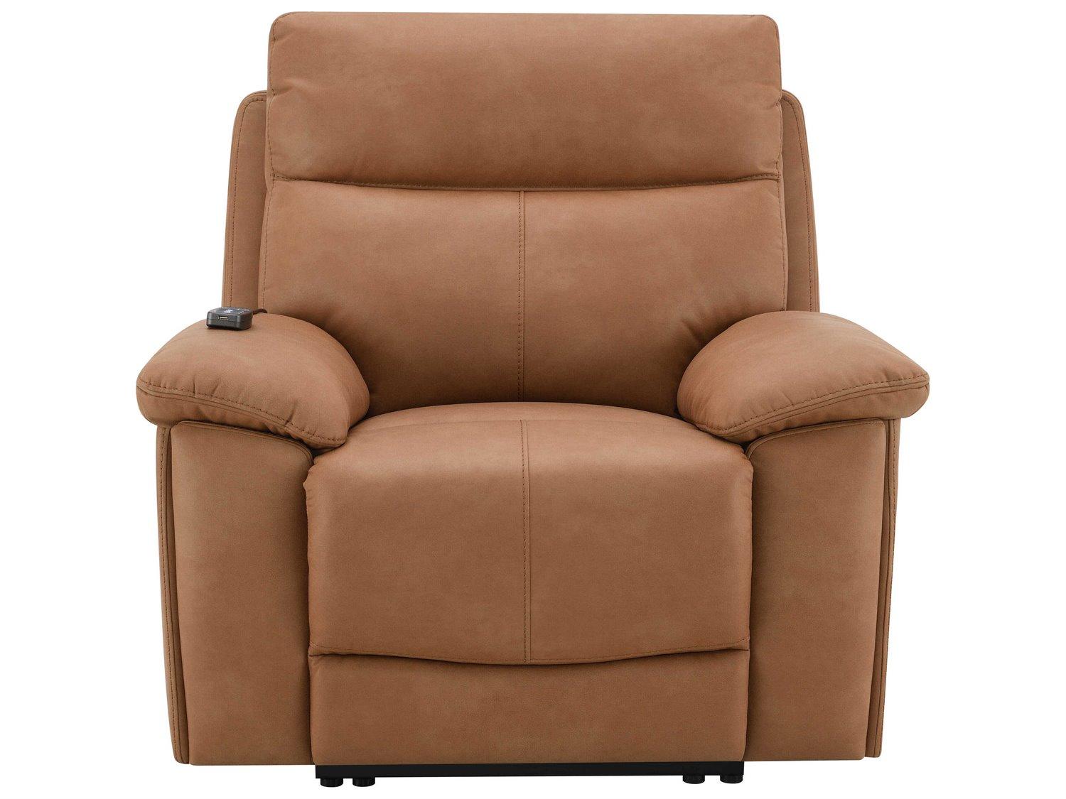Acme Furniture Chavis Brown Leather Aire Recliner