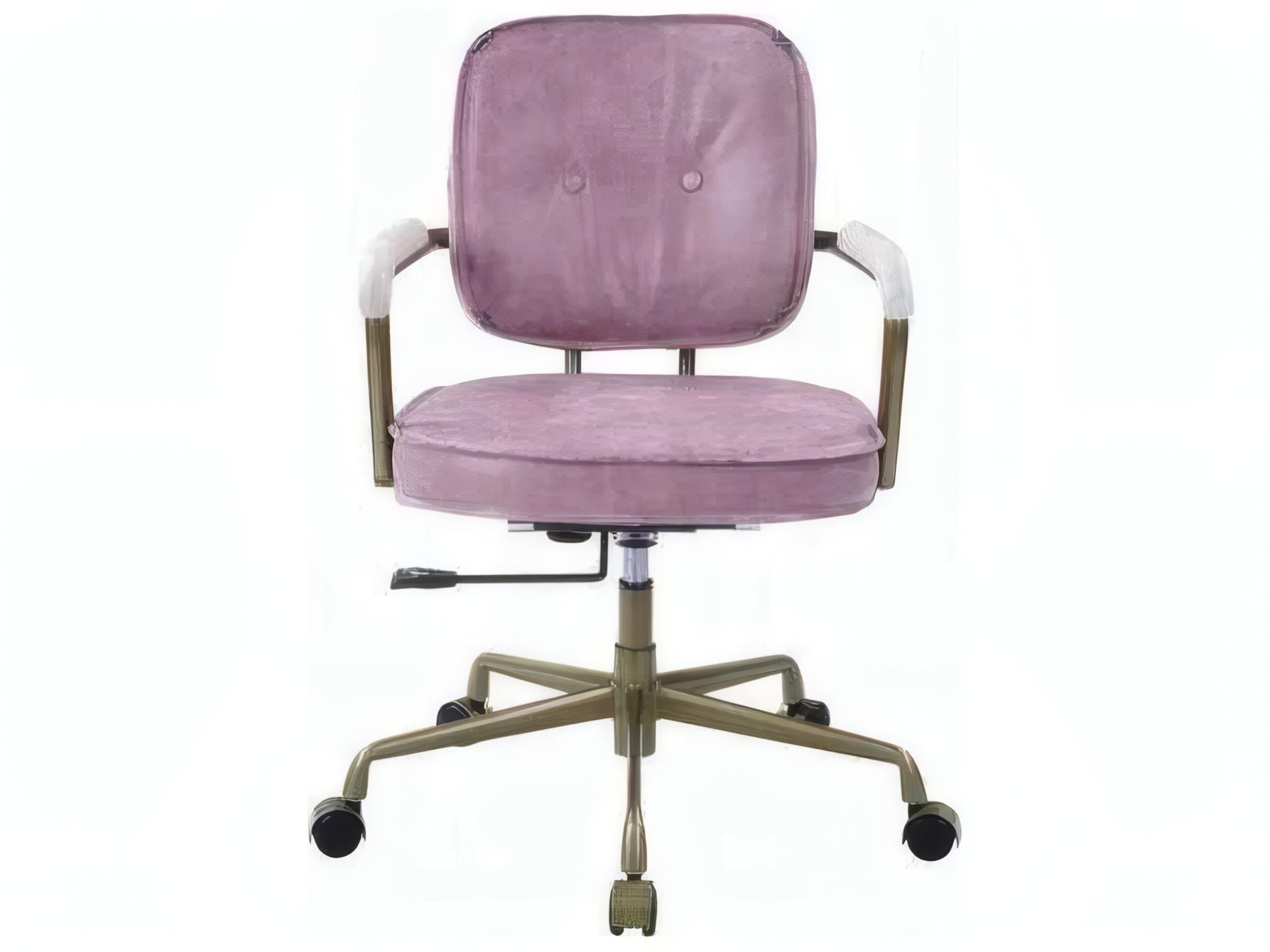 Acme Furniture Siecross Leather Adjustable Swivel Computer Office Chair