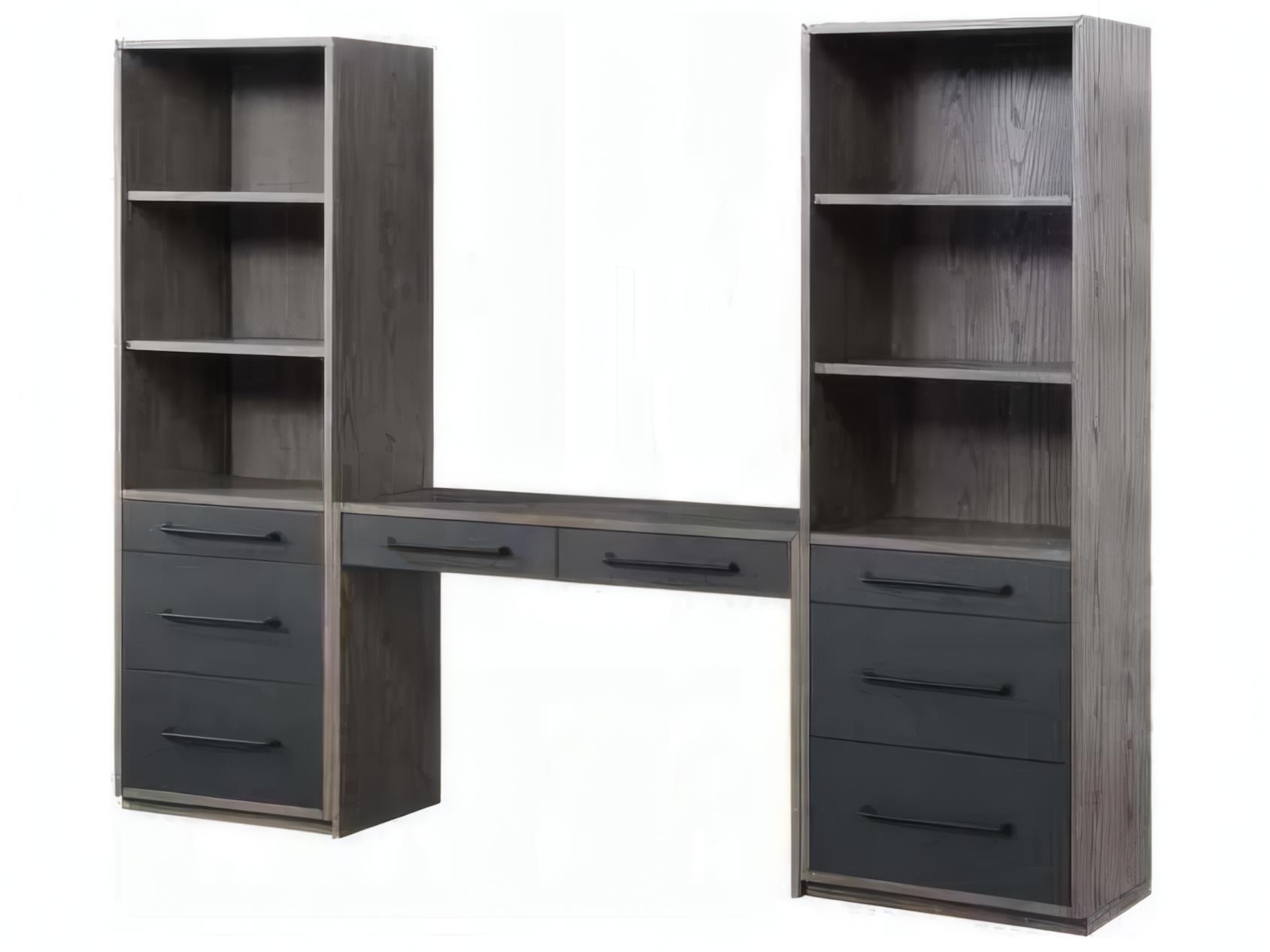 Acme Furniture Estevon Gray Oak Bookcase