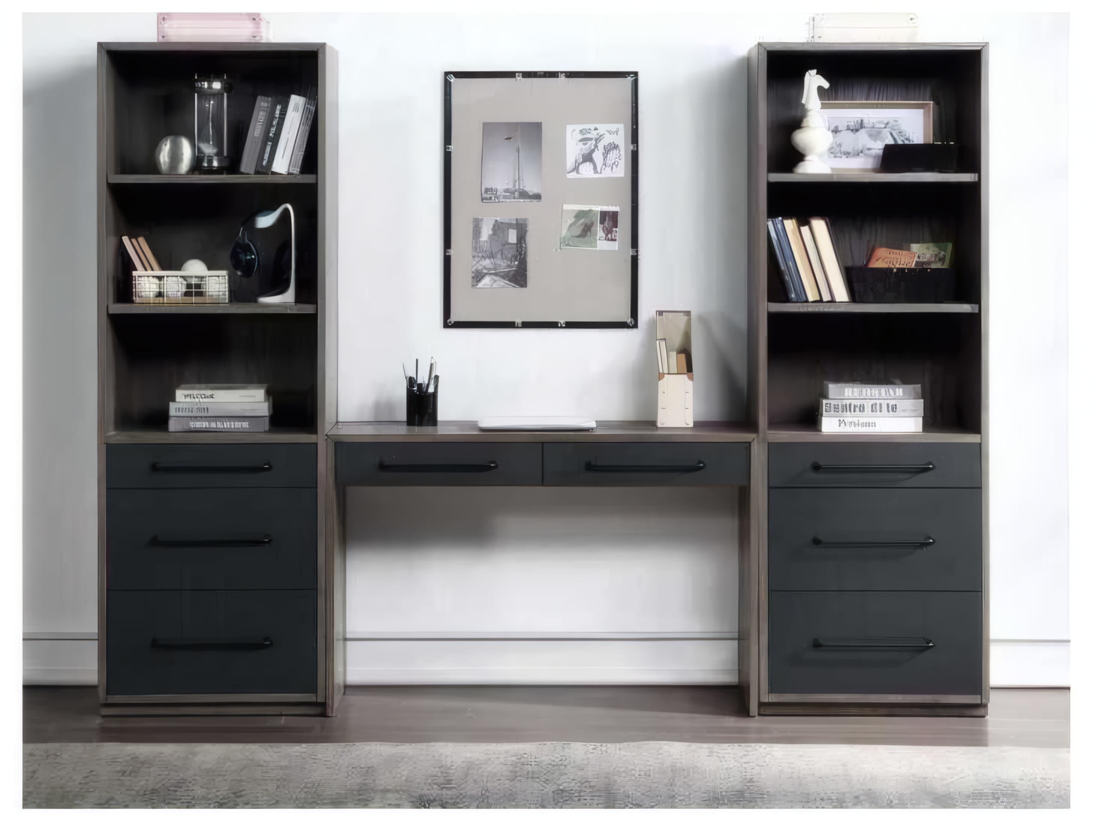 Acme Furniture Estevon Gray Oak Bookcase