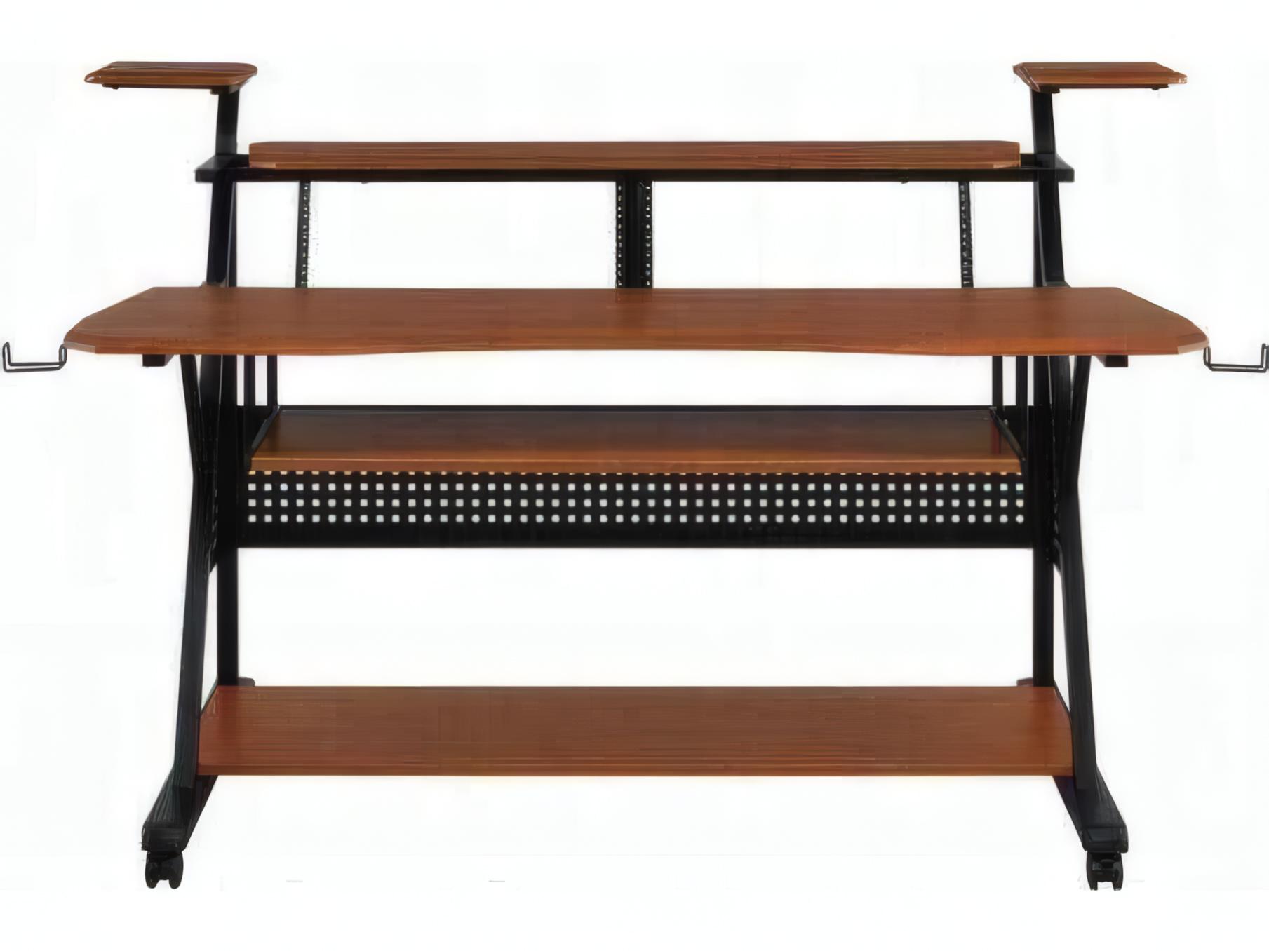 Acme Furniture Willow Cherry Black Computer Desk