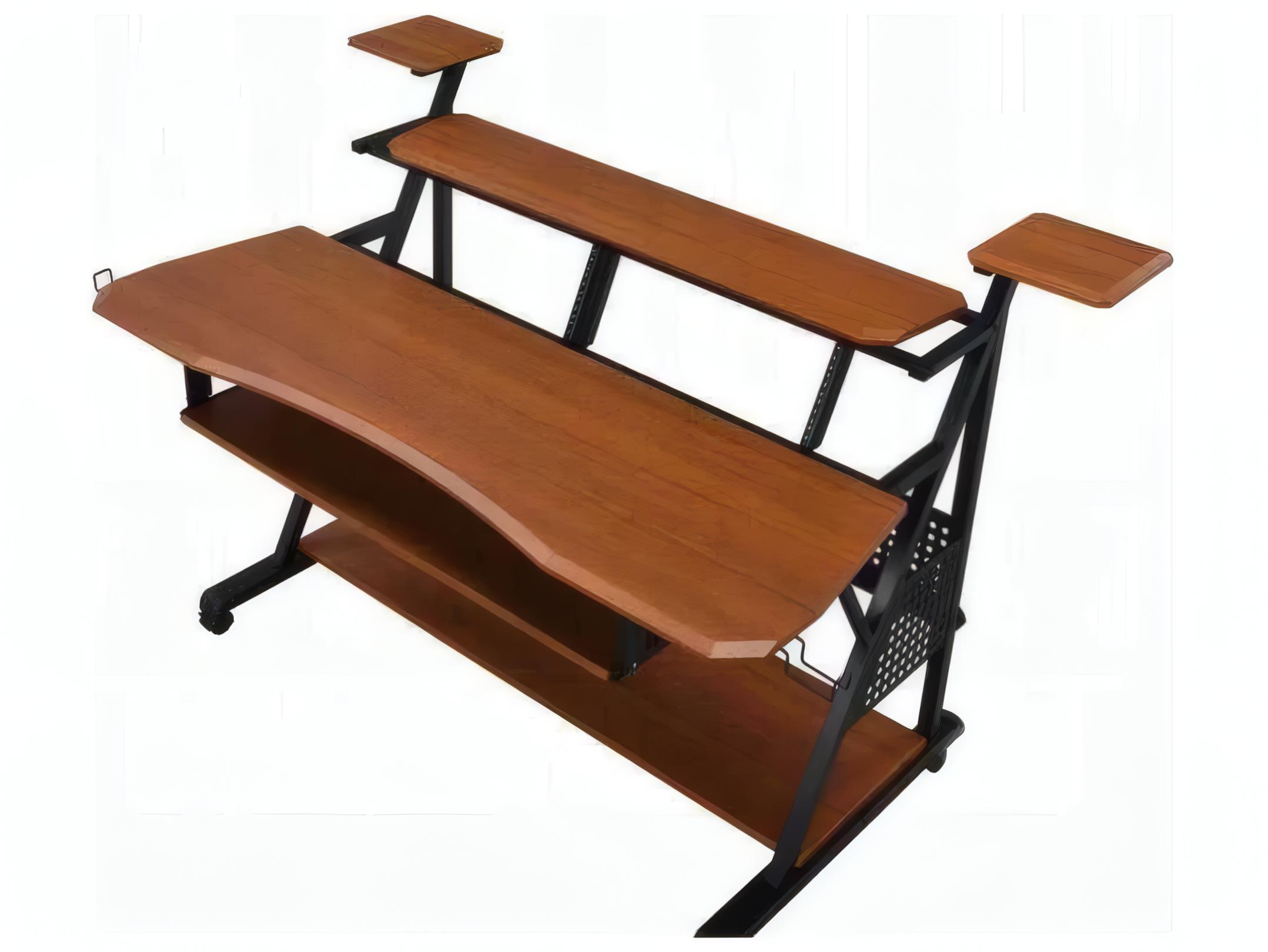Acme Furniture Willow Cherry Black Computer Desk