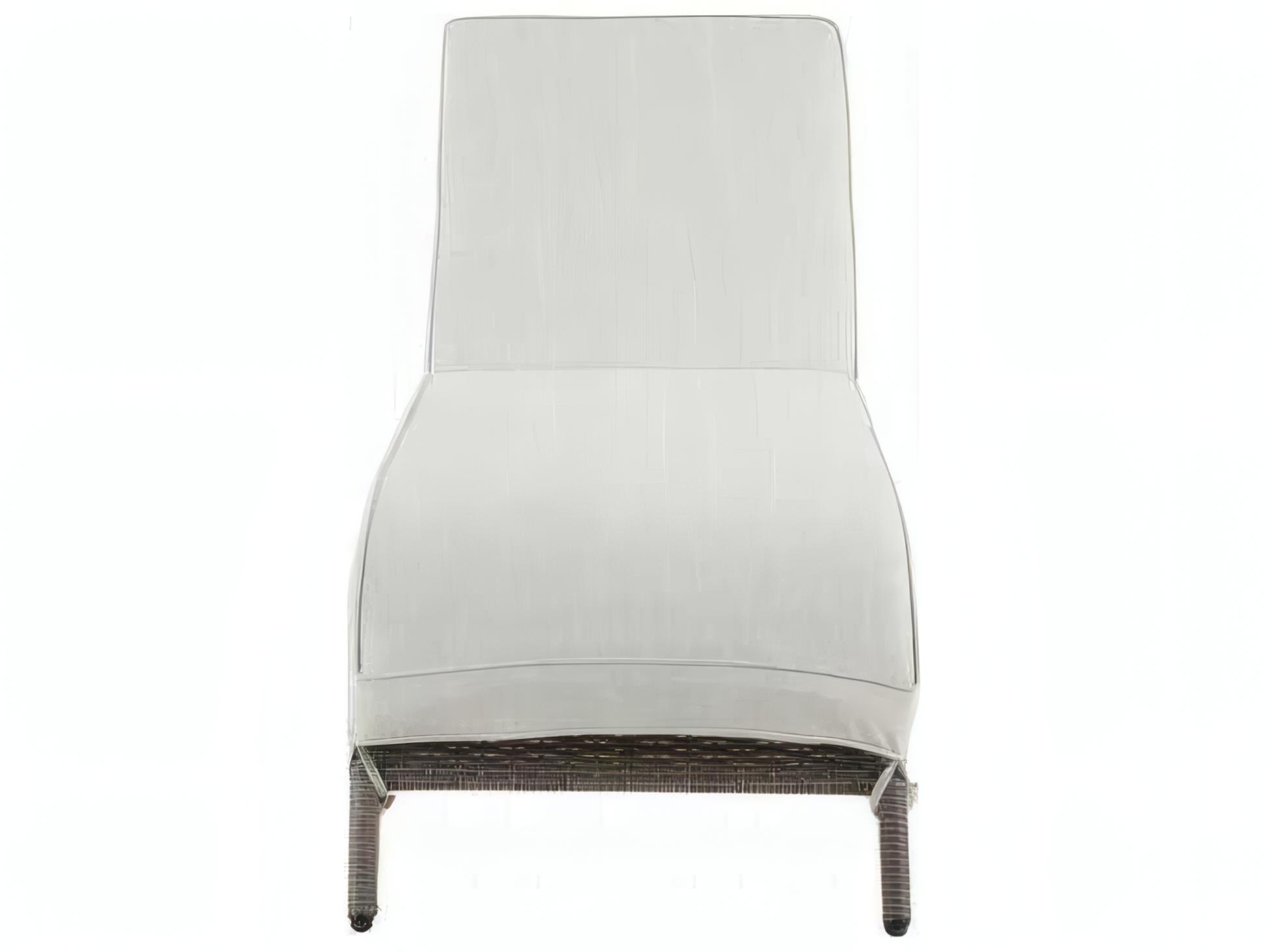 Acme Furniture Salena Beige Fabric Gray Upholstered Chaise