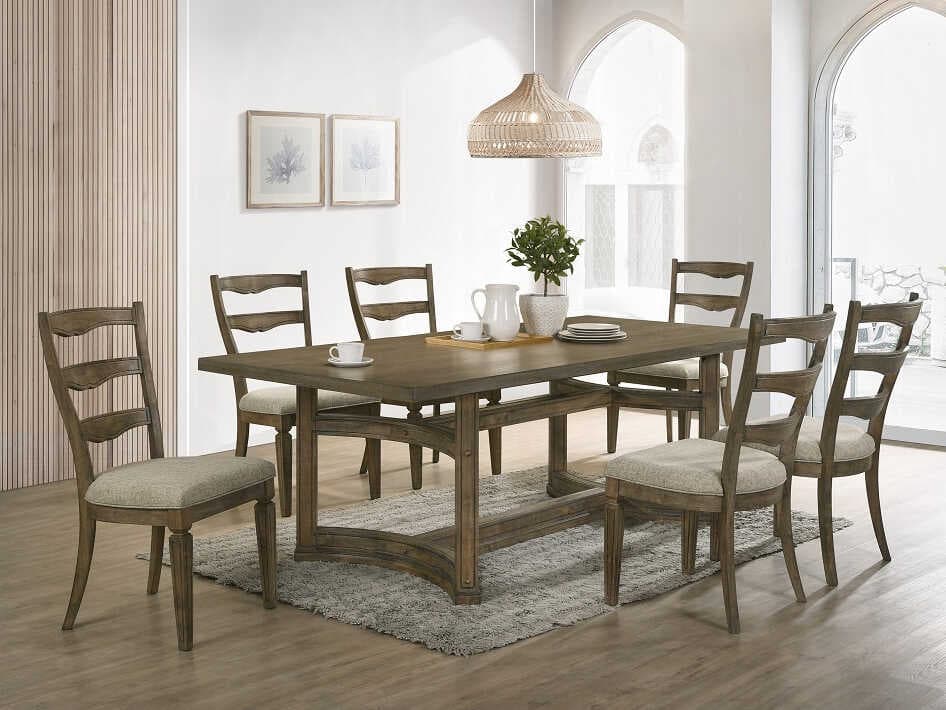 Acme Furniture Parfield Rubberwood Dining Room Set