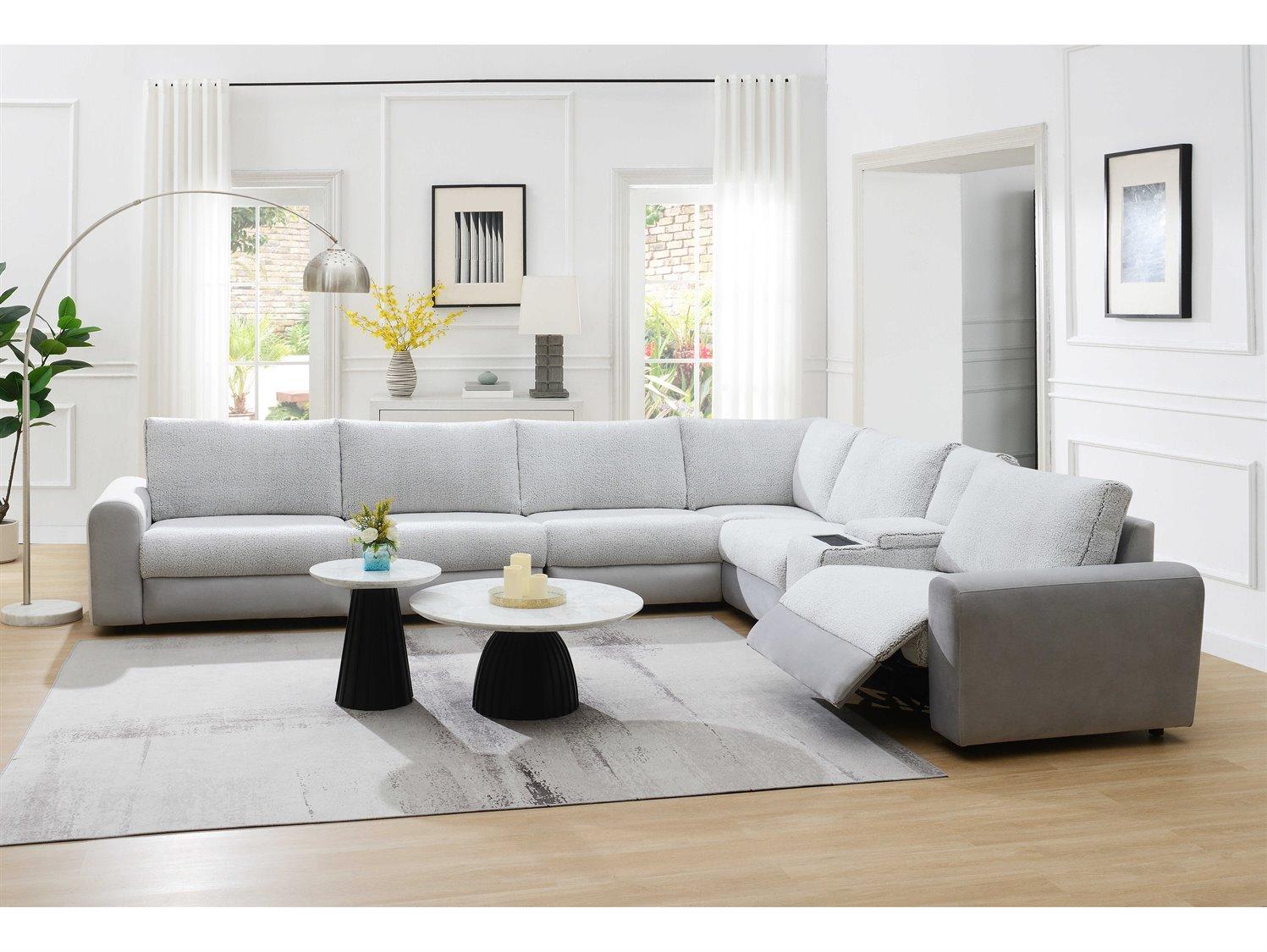 Acme Furniture Tarrance Gray Velvet Upholstered Sofa Set