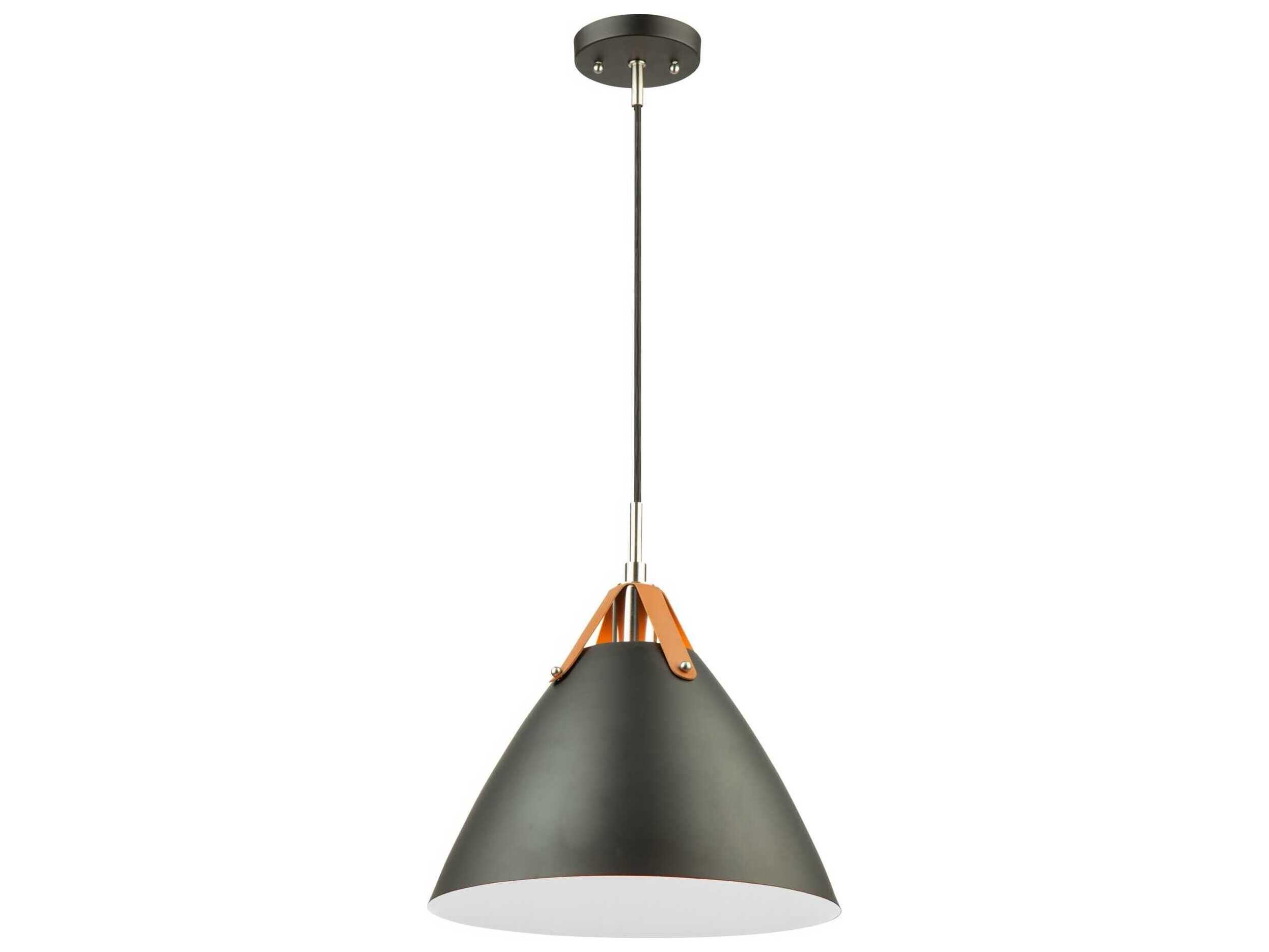 Artcraft Tote 1-Light Black Pendant