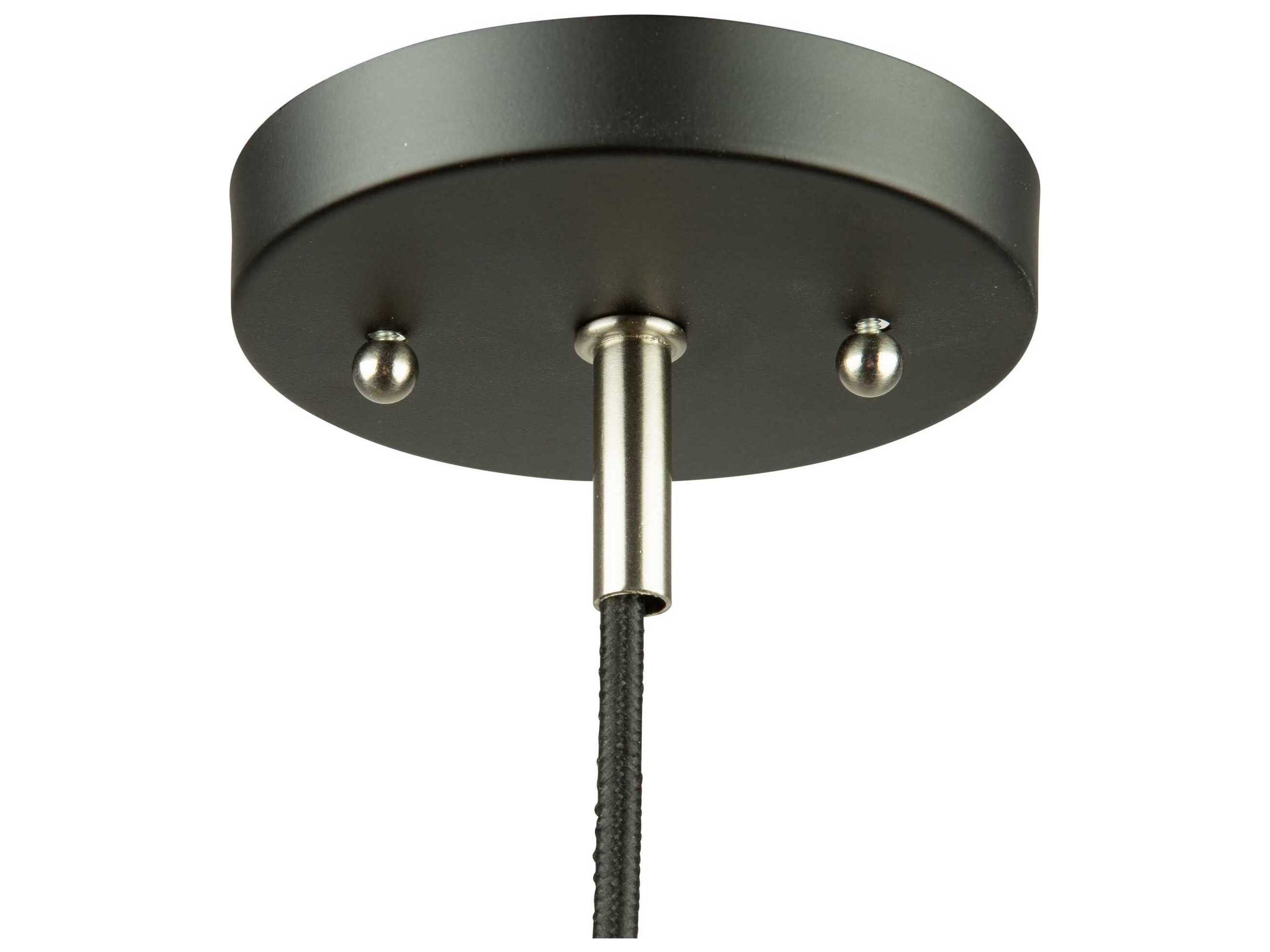 Artcraft Tote 1-Light Black Pendant