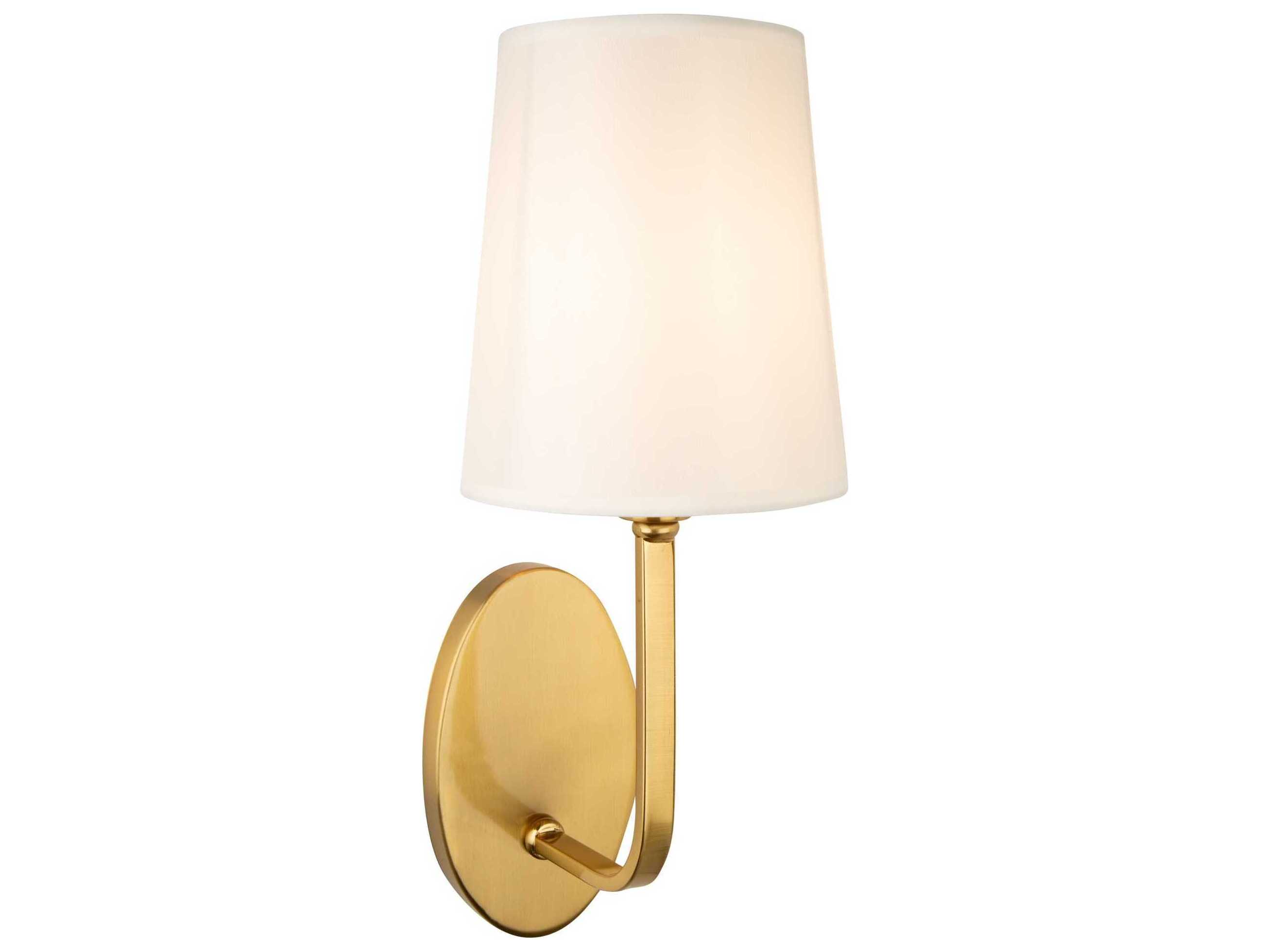 Artcraft Rhythm 1-Light Brushed Gold Wall Sconce