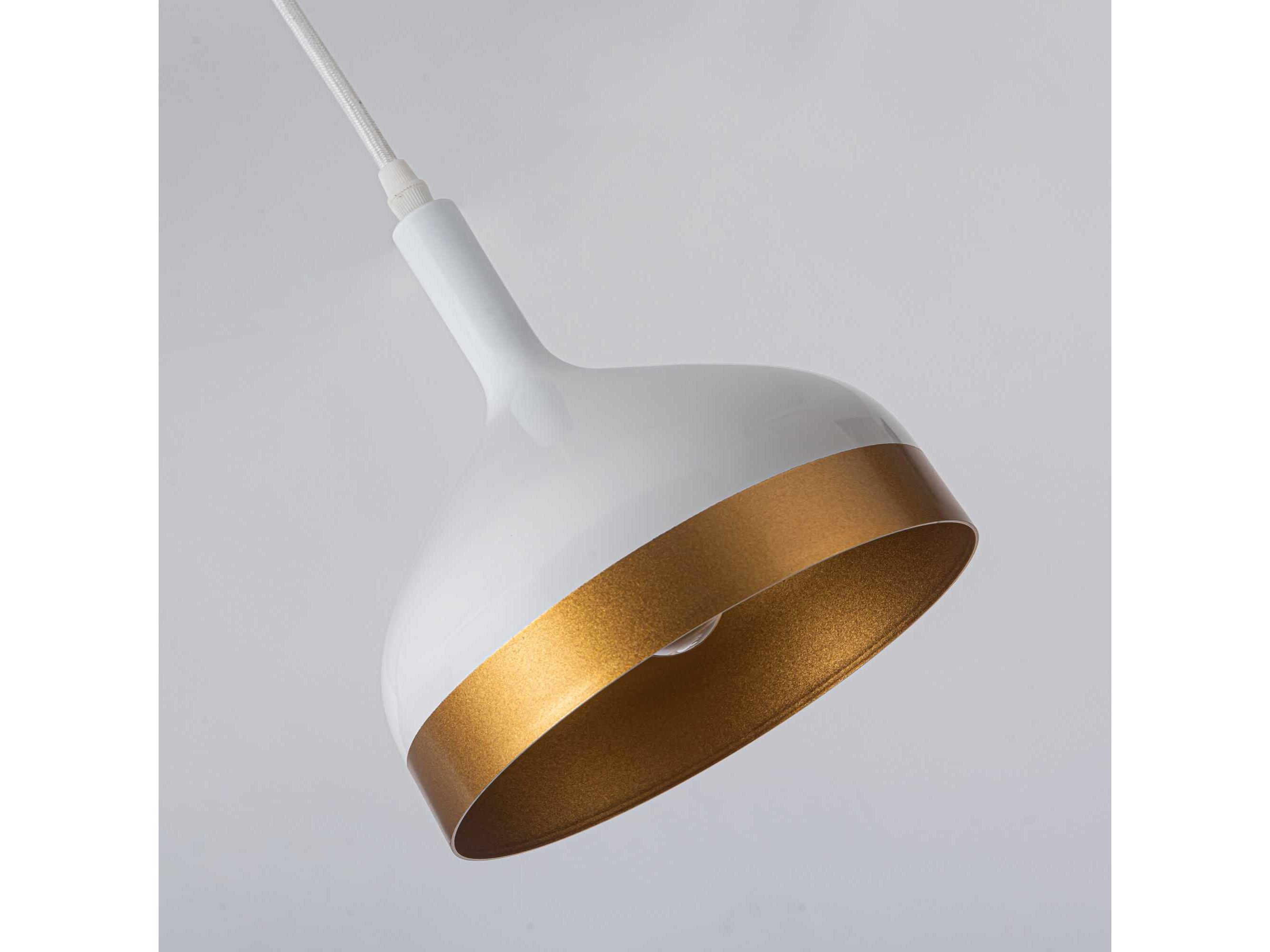 Artcraft Dash 4-Light White Gold Linear Island Pendant