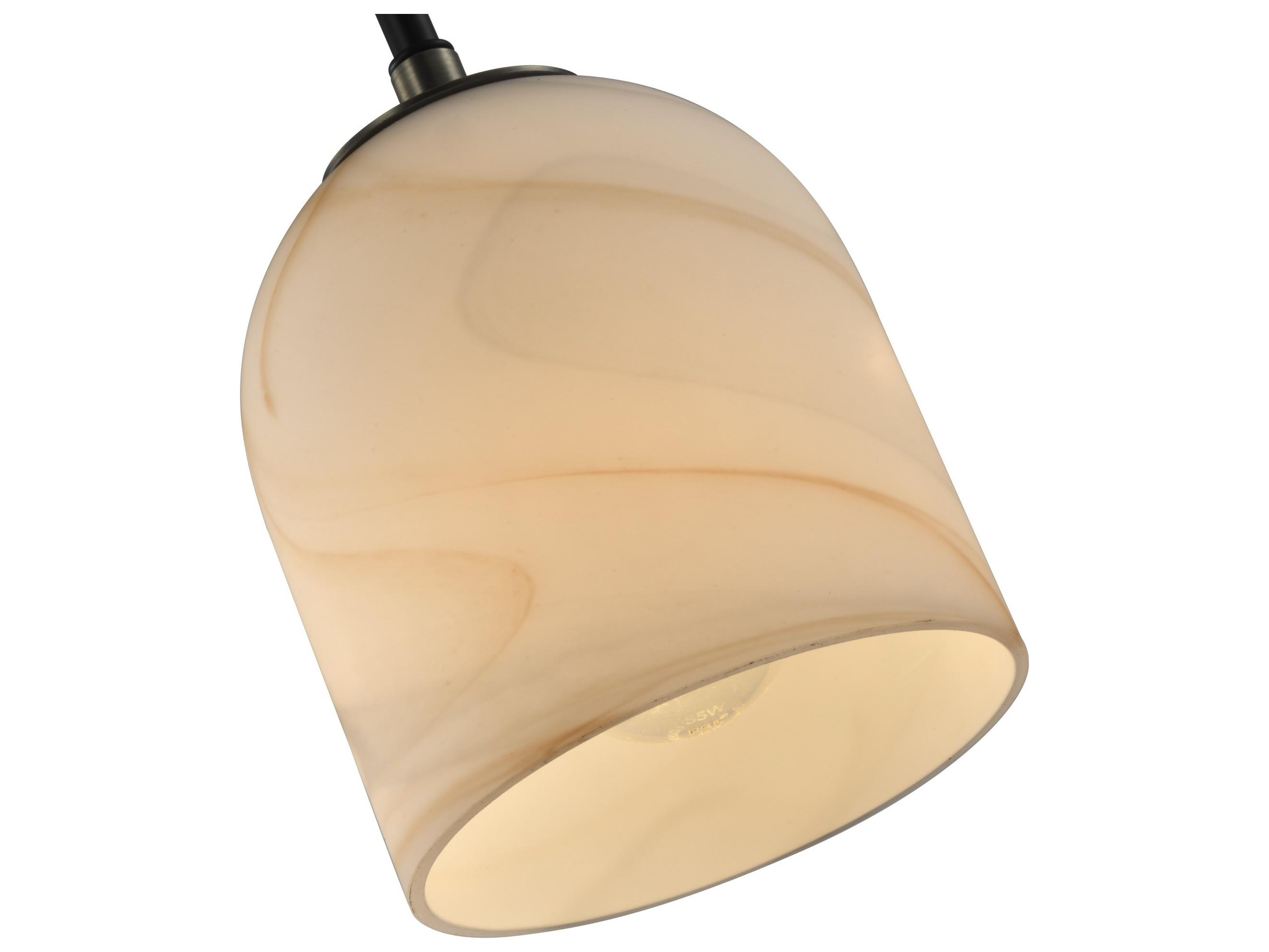 Artcraft Crema 1-Light Black Mini Pendant