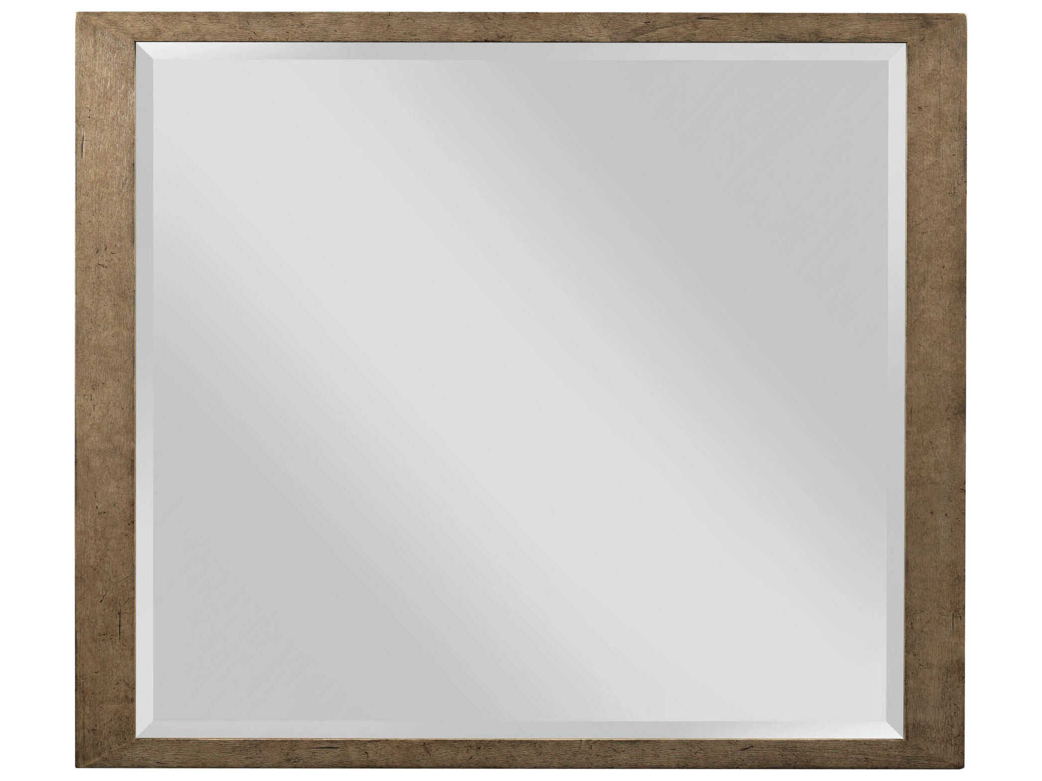 American Drew Skyline Sutton Smoke Square Wall Mirror