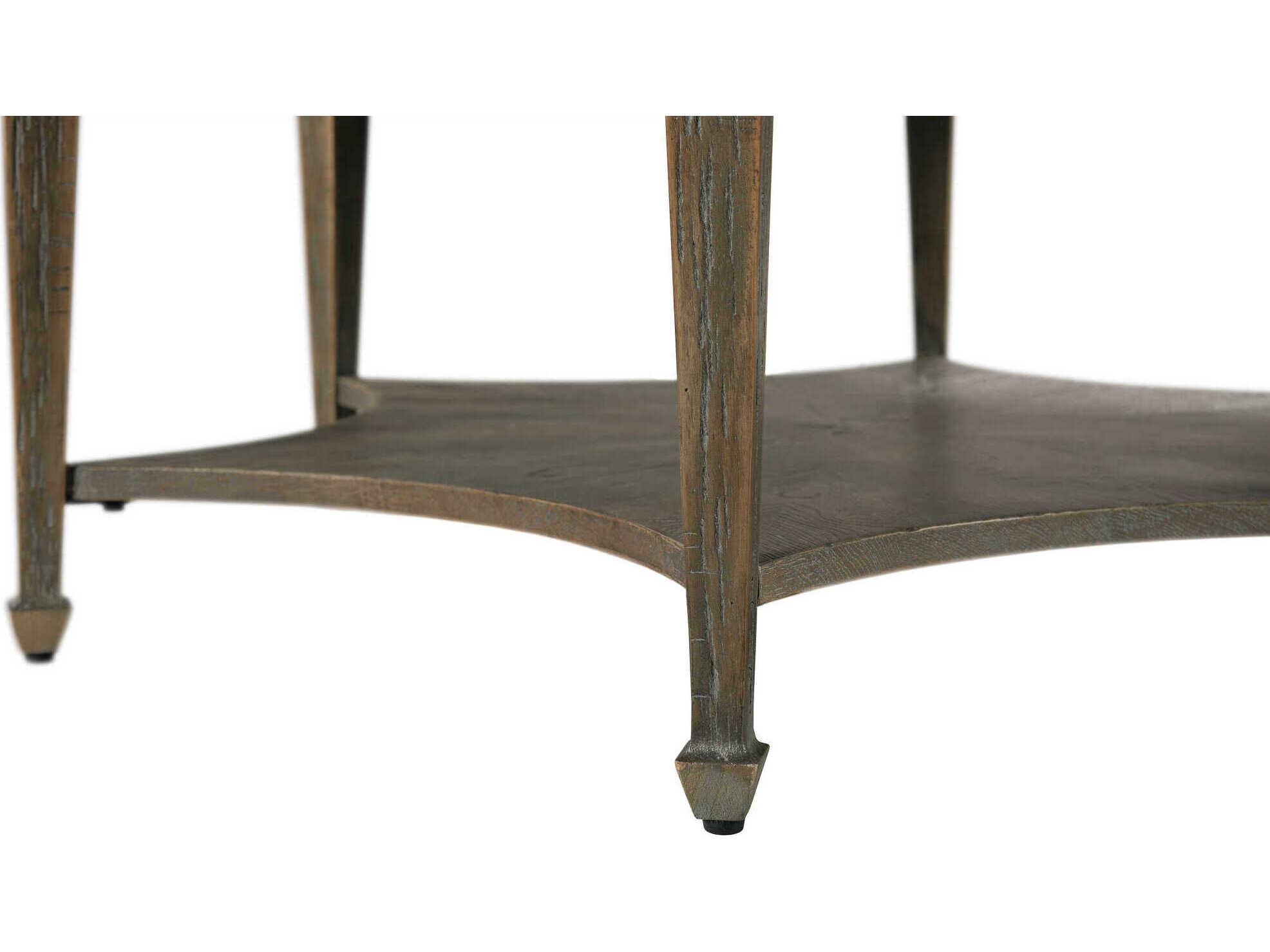 American Drew Emporium Sutter Round Wood Shadow Coffee Table