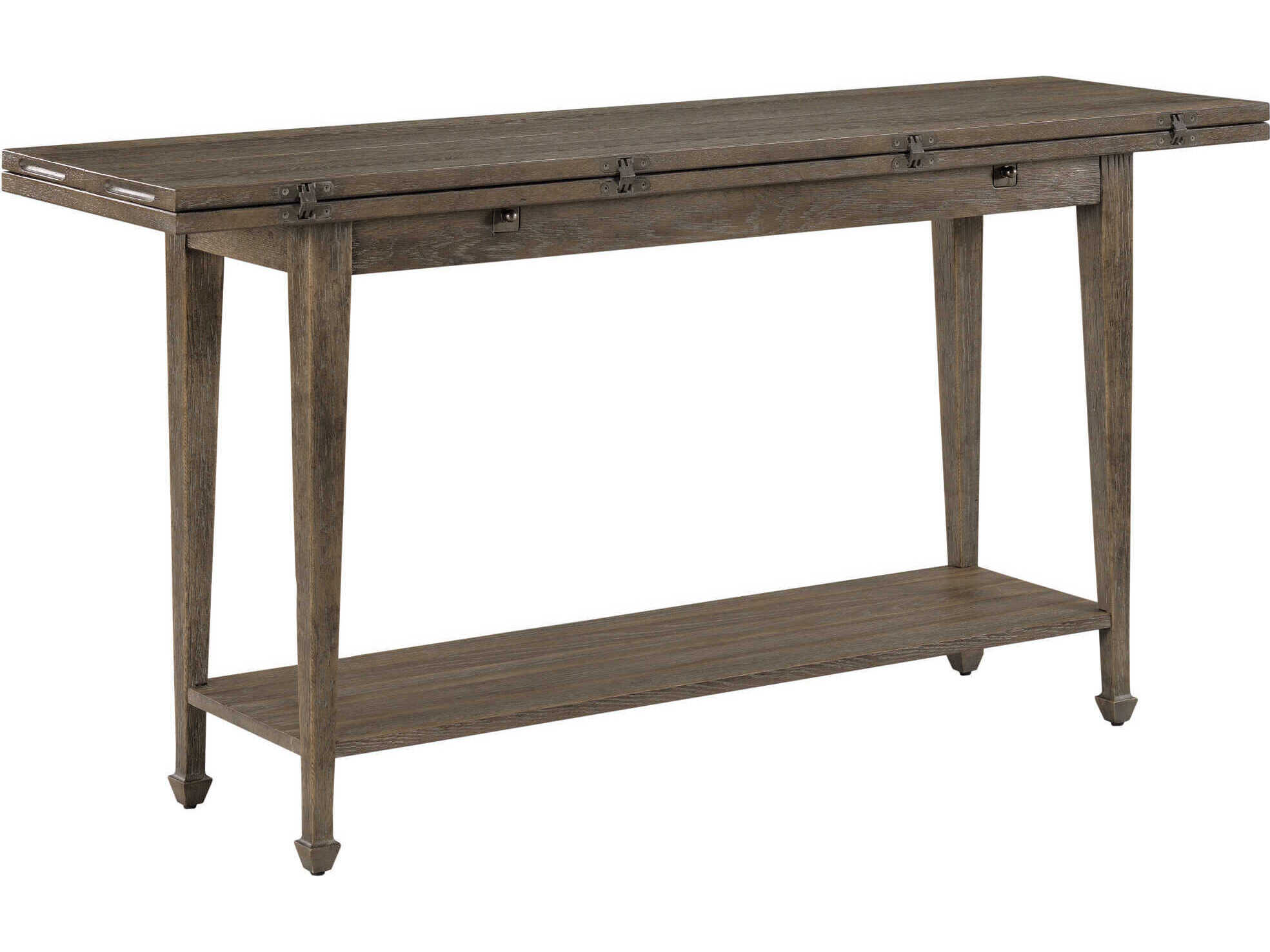 American Drew Emporium Valerie Rectangular Wood Shadow Console Table