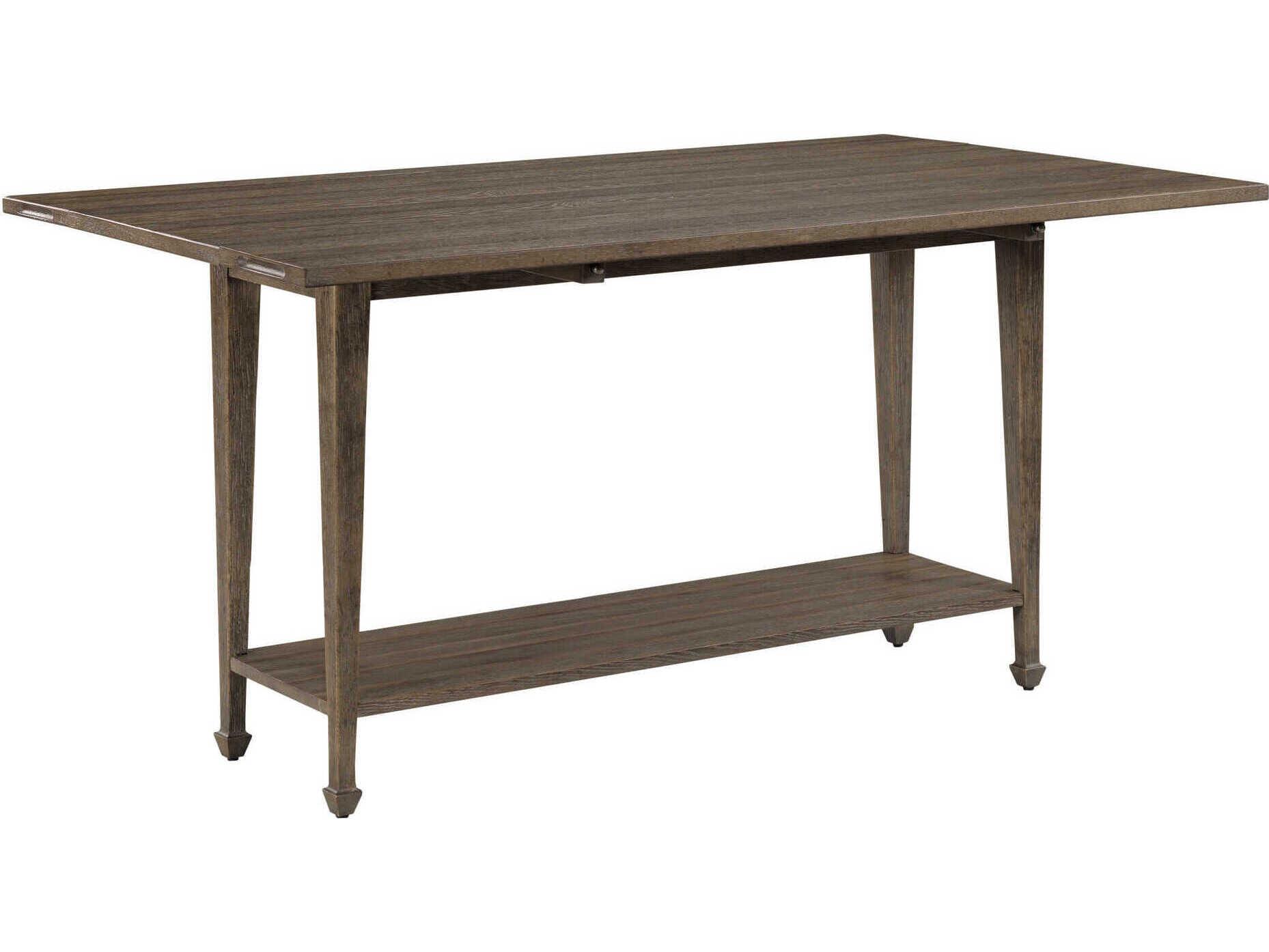 American Drew Emporium Valerie Rectangular Wood Shadow Console Table