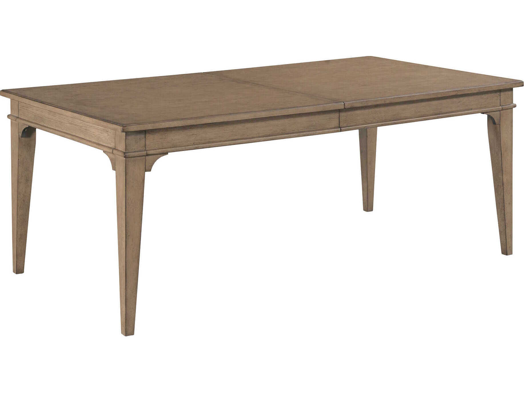 American Drew Carmine Gilliam Rectangular Wood Latte Dining Table