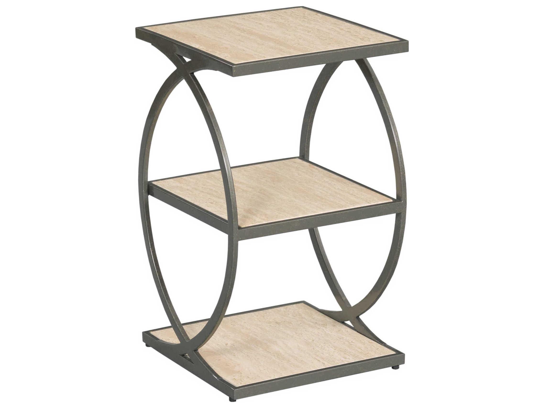 American Drew Windover Unison Square Wood End Table