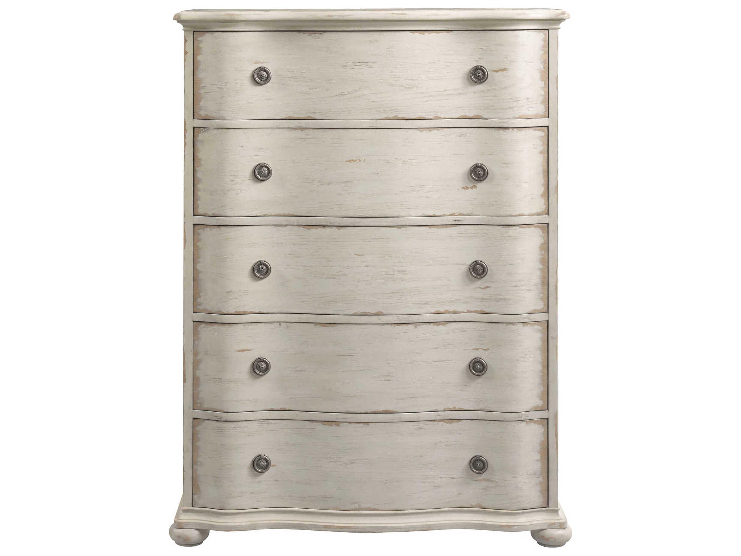 American Drew Cambric Helene Creme Beige Hardwood Accent Chest