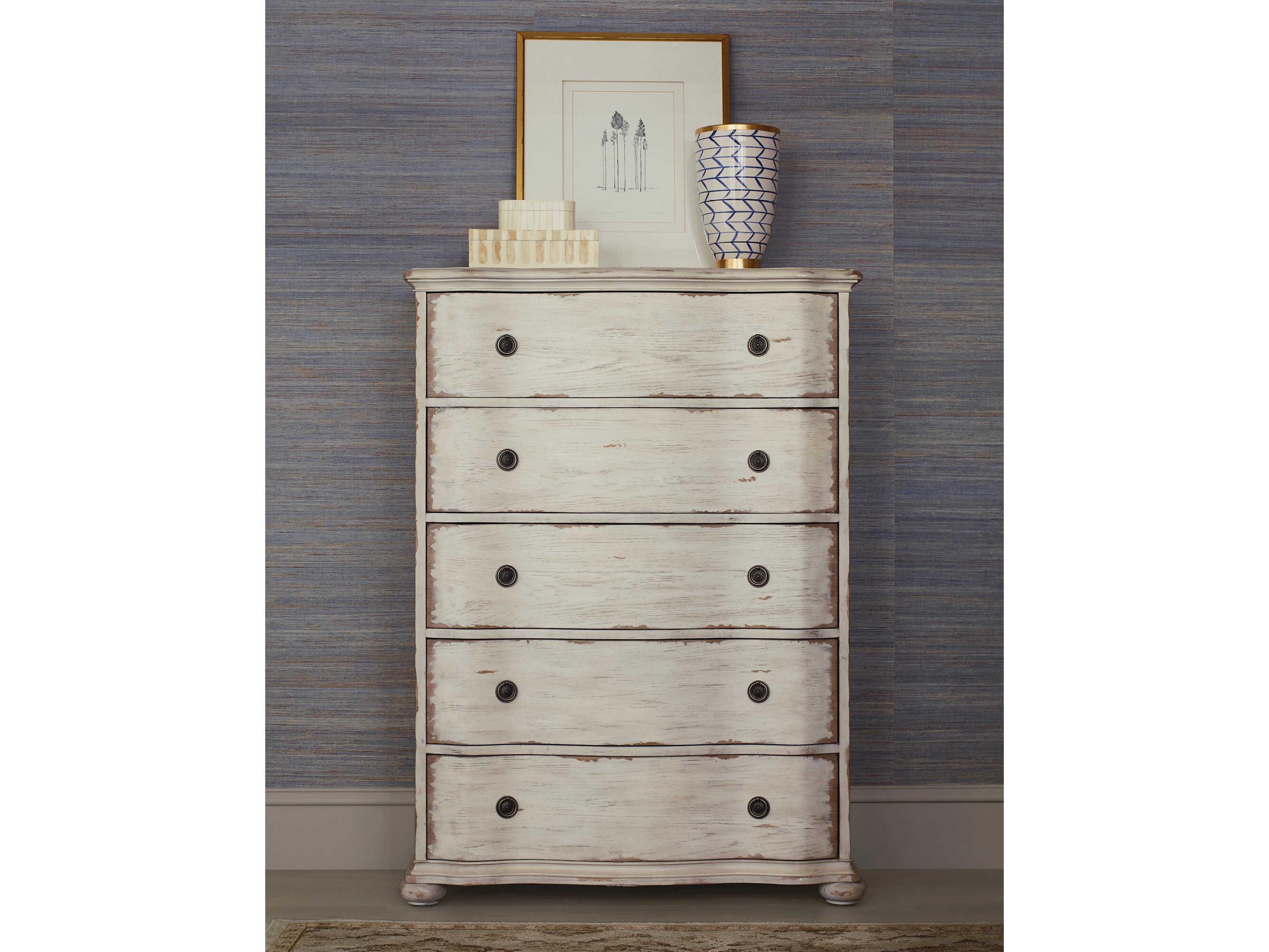 American Drew Cambric Helene Creme Beige Hardwood Accent Chest